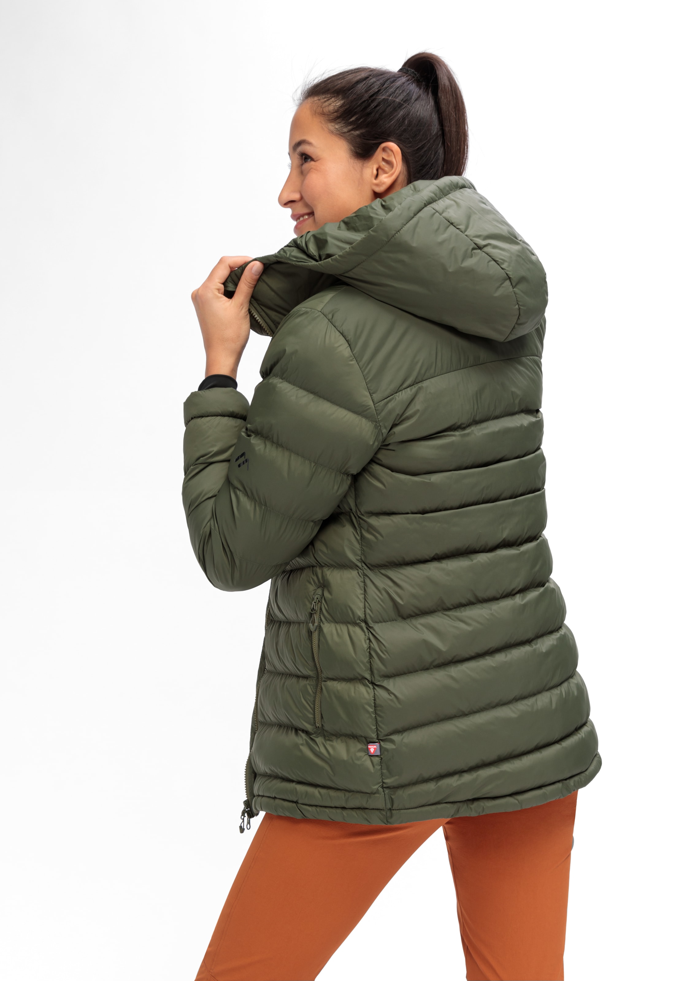 Maier Sports Funktionsmantel »Lomnica Coat W«, Damen Mantel, leichtes Primaloft Material, 3 RV-Taschen und Kapuze