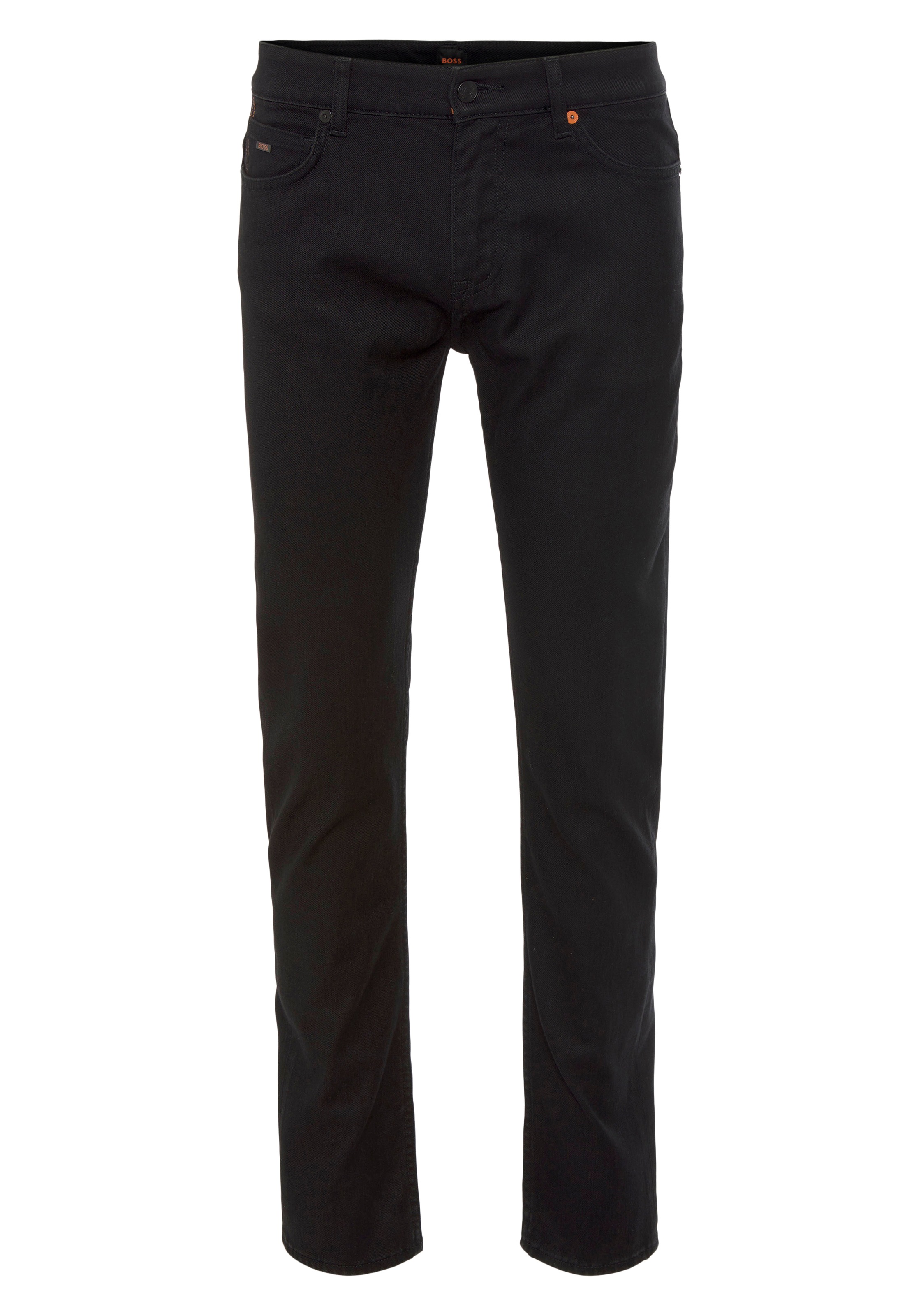 BOSS ORANGE Slim-fit-Jeans »Delaware BC-L-C«, mit Leder-Markenlabel am hinteren Bundabschluss