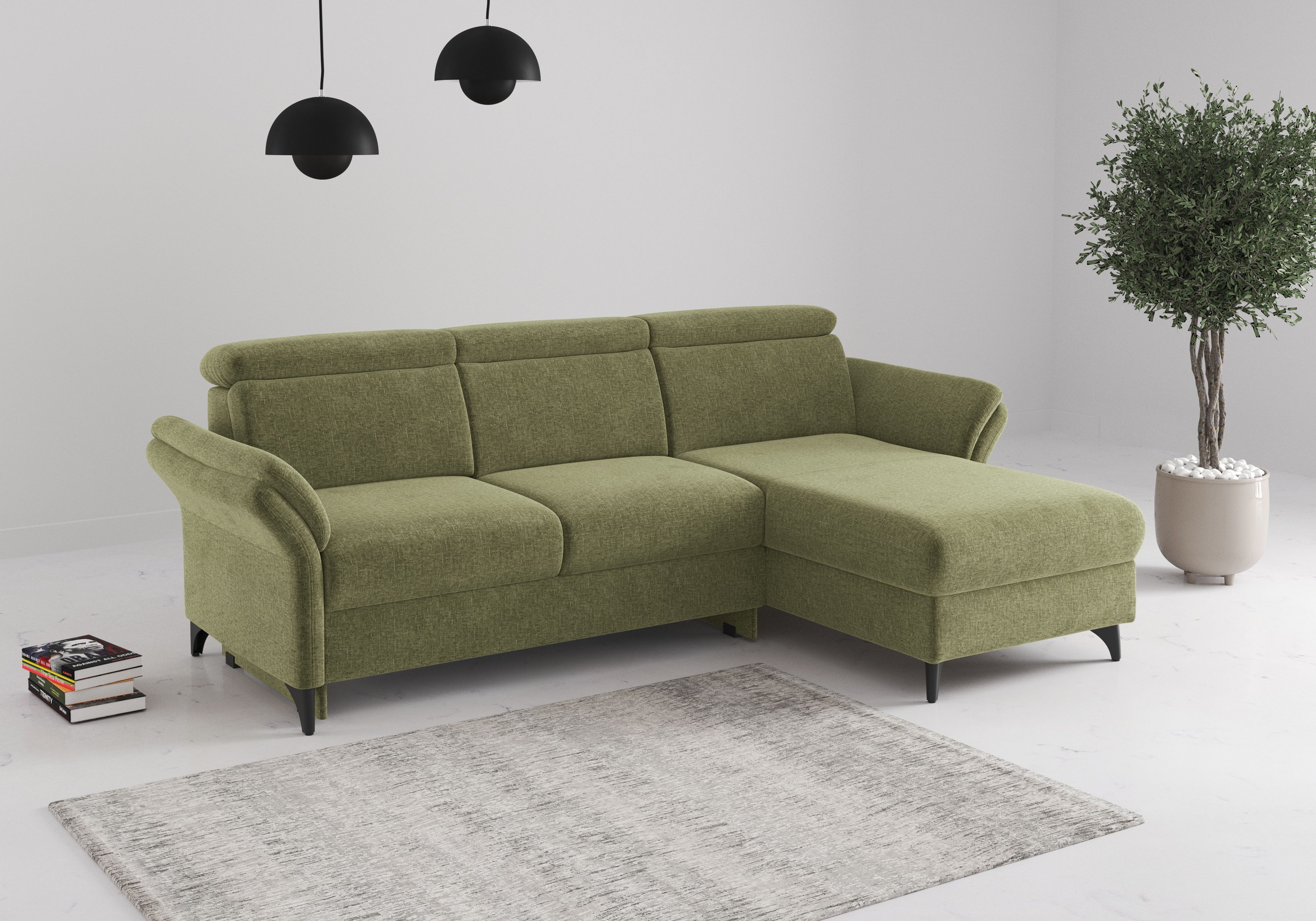 sit&more Ecksofa »Glendale« inkl. Kopfteilverstellung,wahlweise mit Vorzieh günstig online kaufen