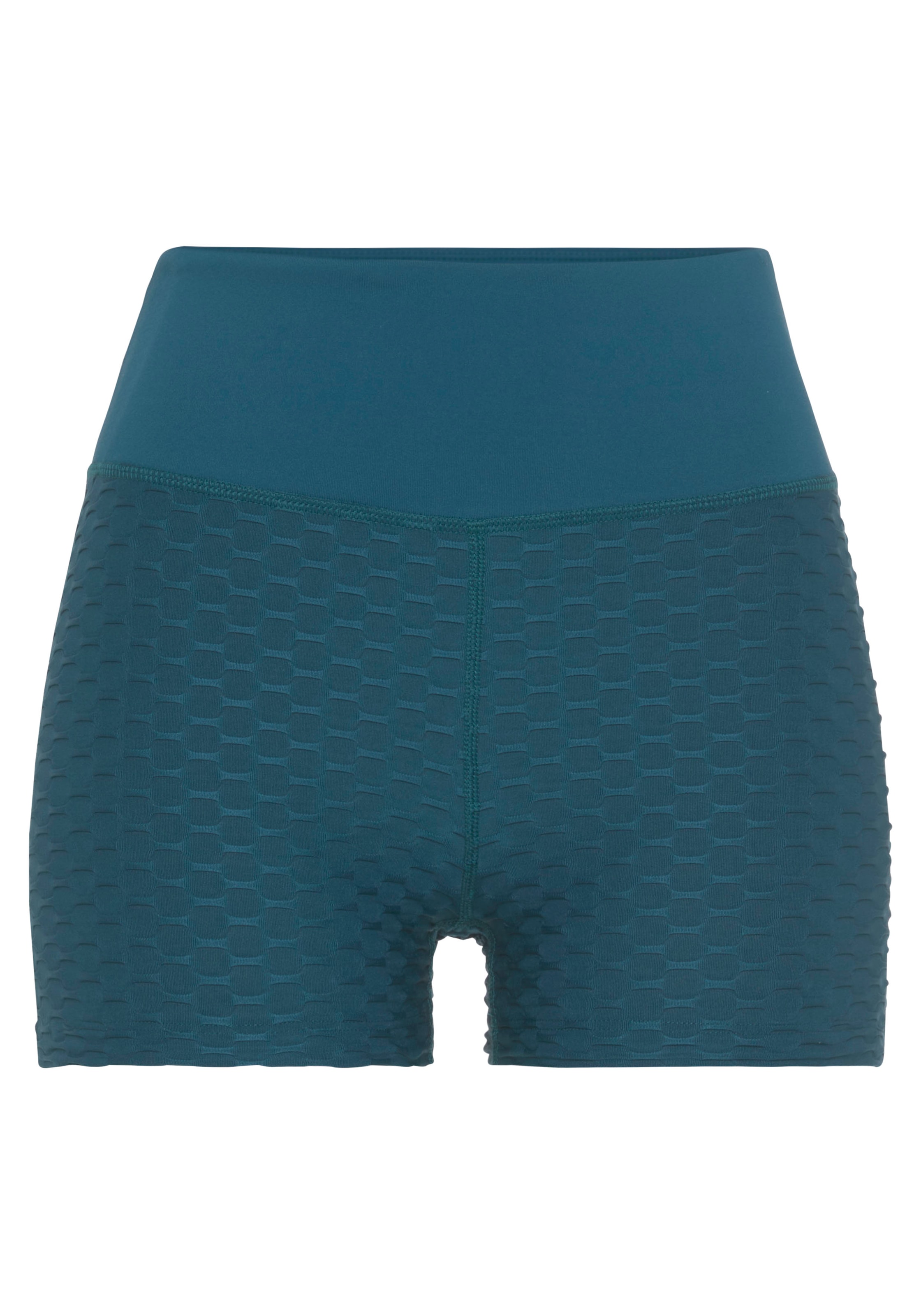 Vivance active Shorts, mit breitem Bund und Wabenoptik