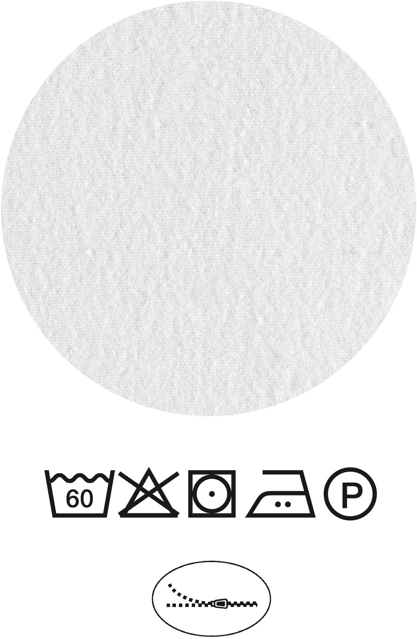 Castell - Markenbettwäsche Bettwäsche »0460126«, Polycotton, hautsympathisch, atmungsaktiv, mit Reißverschlüssen