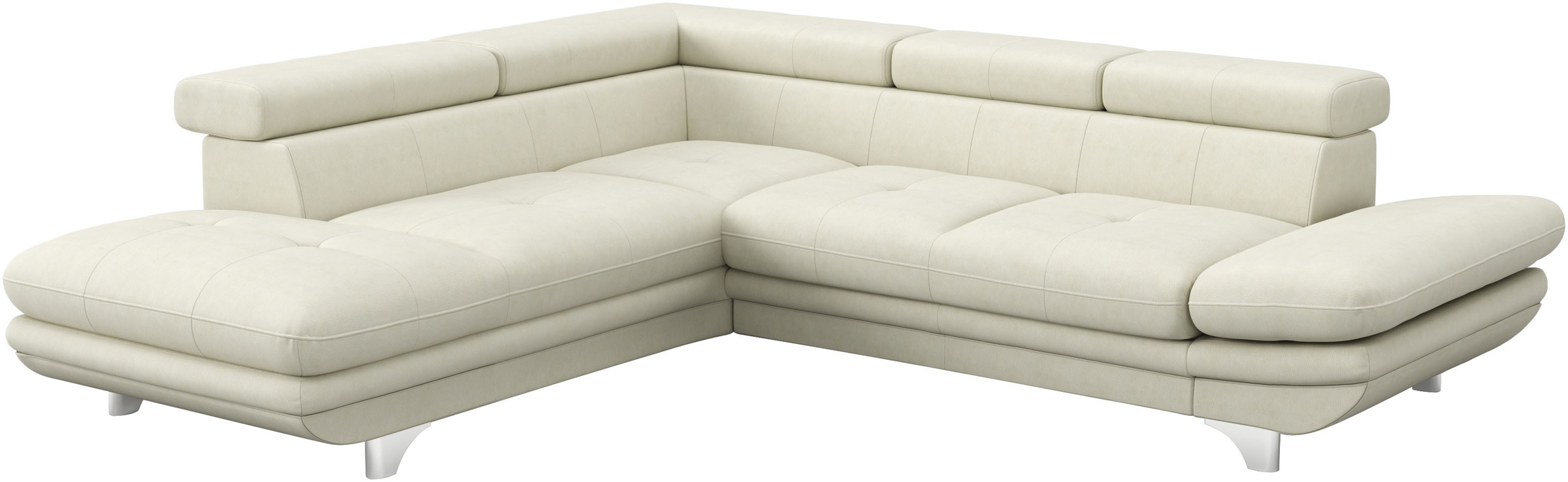 COTTA Ecksofa »Enterprise L-Form« mit Arm- & Kopfteilverstellung, wahlweise günstig online kaufen