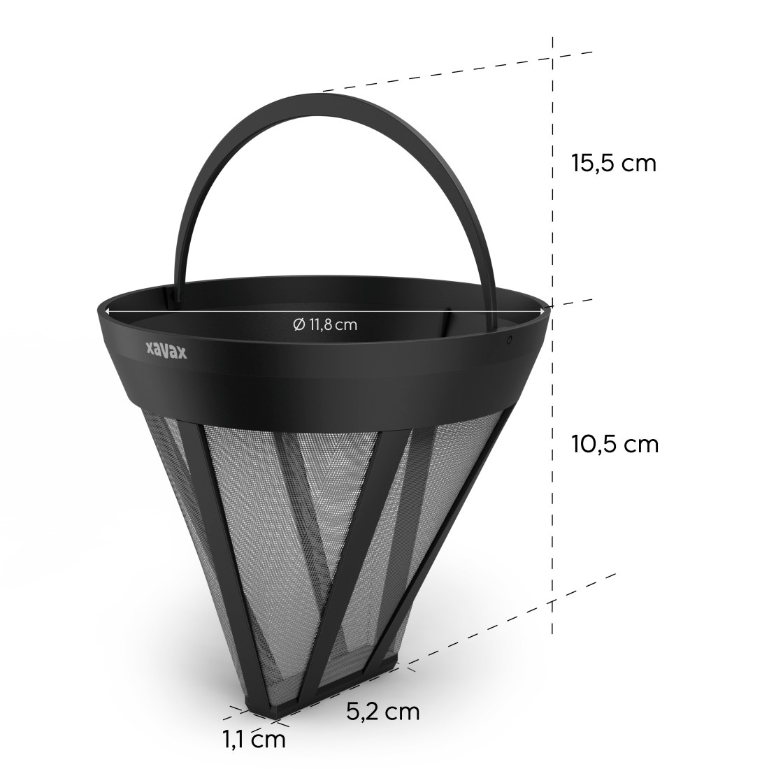 Xavax Permanentfilter »Dauerfilter für Kaffeemaschine Kaffeefilter-Ersatz«