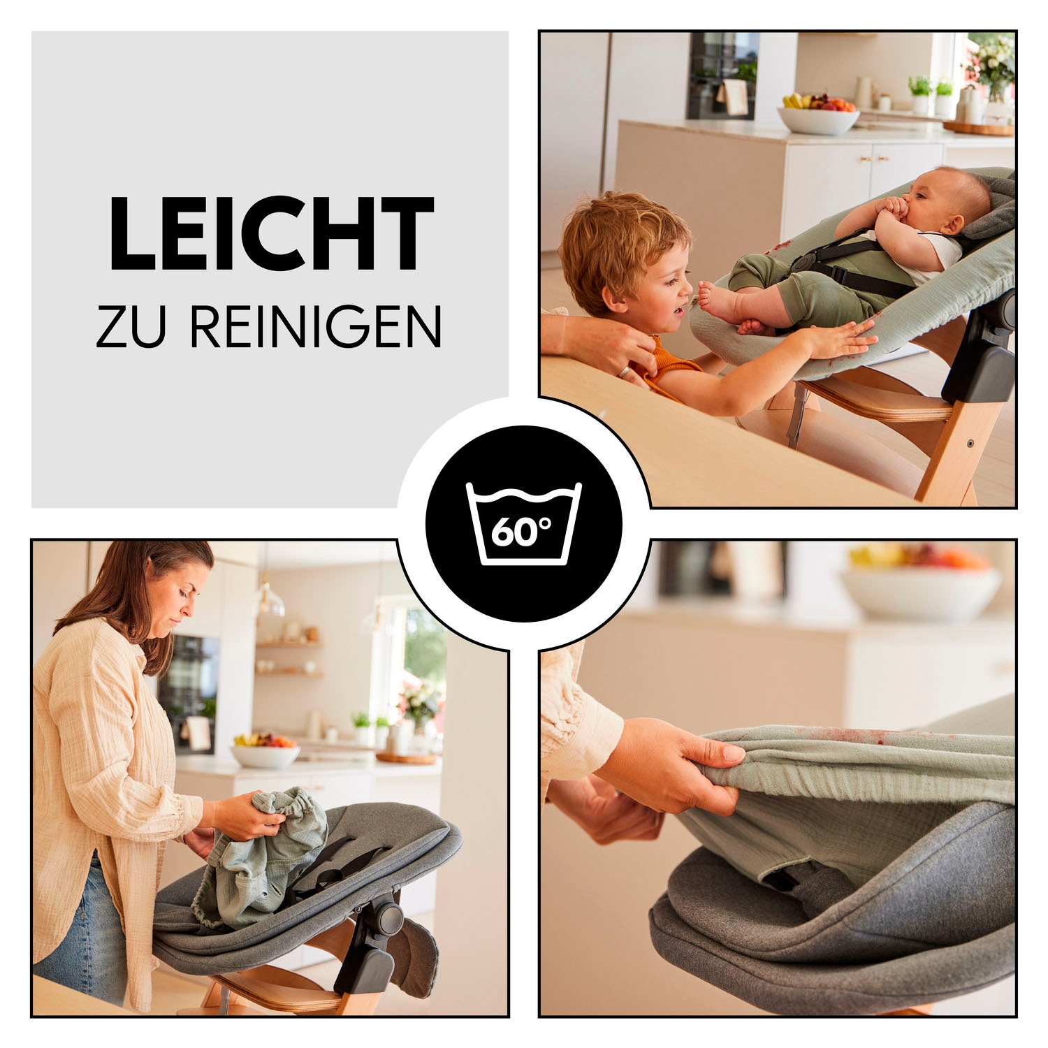 Hauck Babywippe »Highchair Bouncer Cover«, Schonbezug für Babywippe