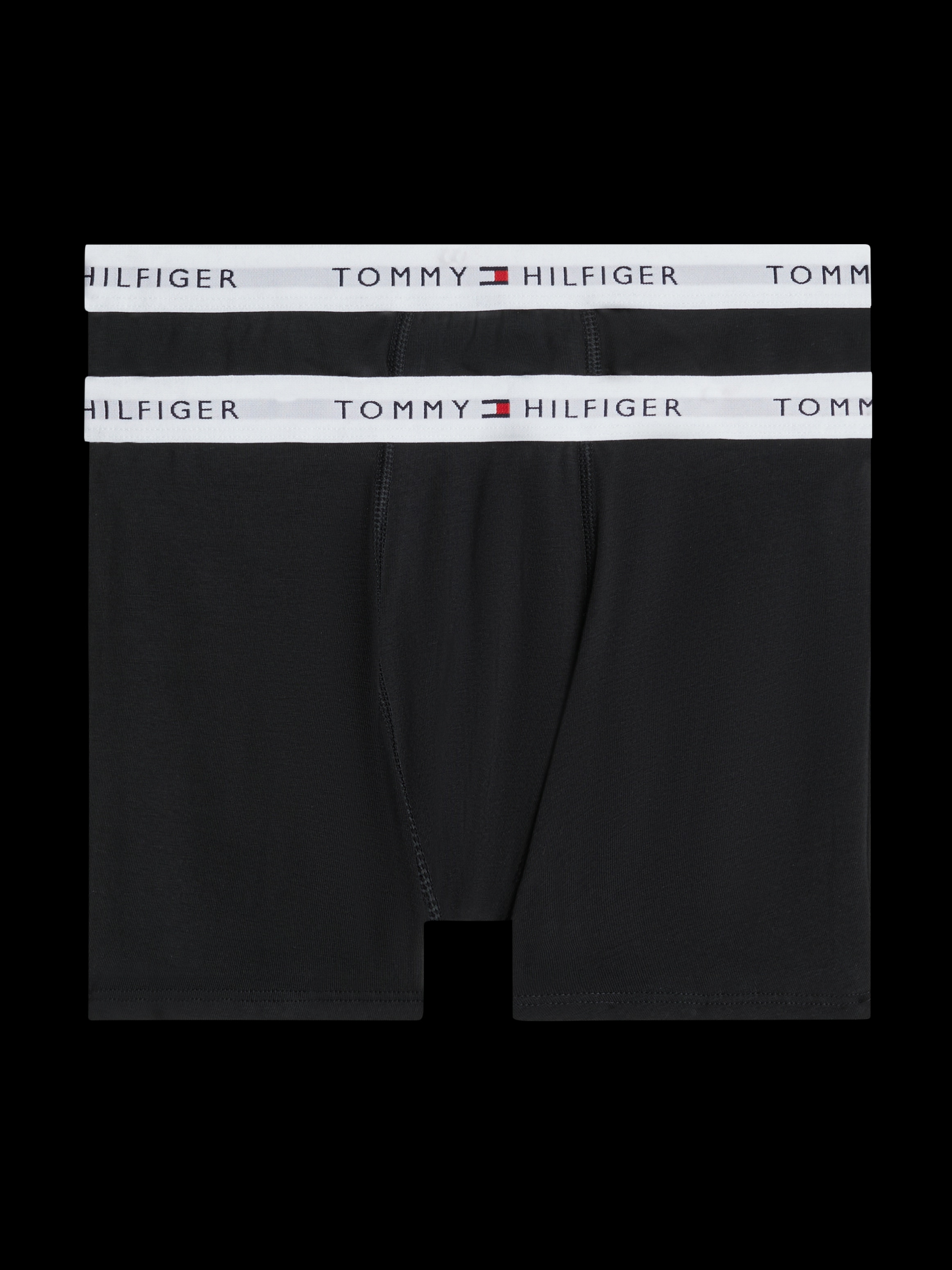 Tommy Hilfiger Underwear Boxershorts »2PK BOXER BRIEF«, (Packung, 2 St., 2er), mit elastischem Logobund