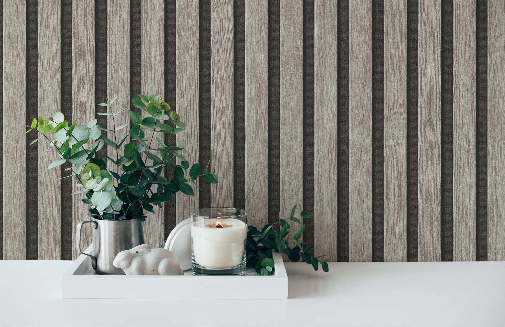 A.S. Création Vliestapete »PrintWalls II Skandinavische Holzpaneele«, matt-gemustert-neutral, Holzoptik Vlies Vlies Wand Tapeten Wohnzimmer Schlafzimmer Küche Optik