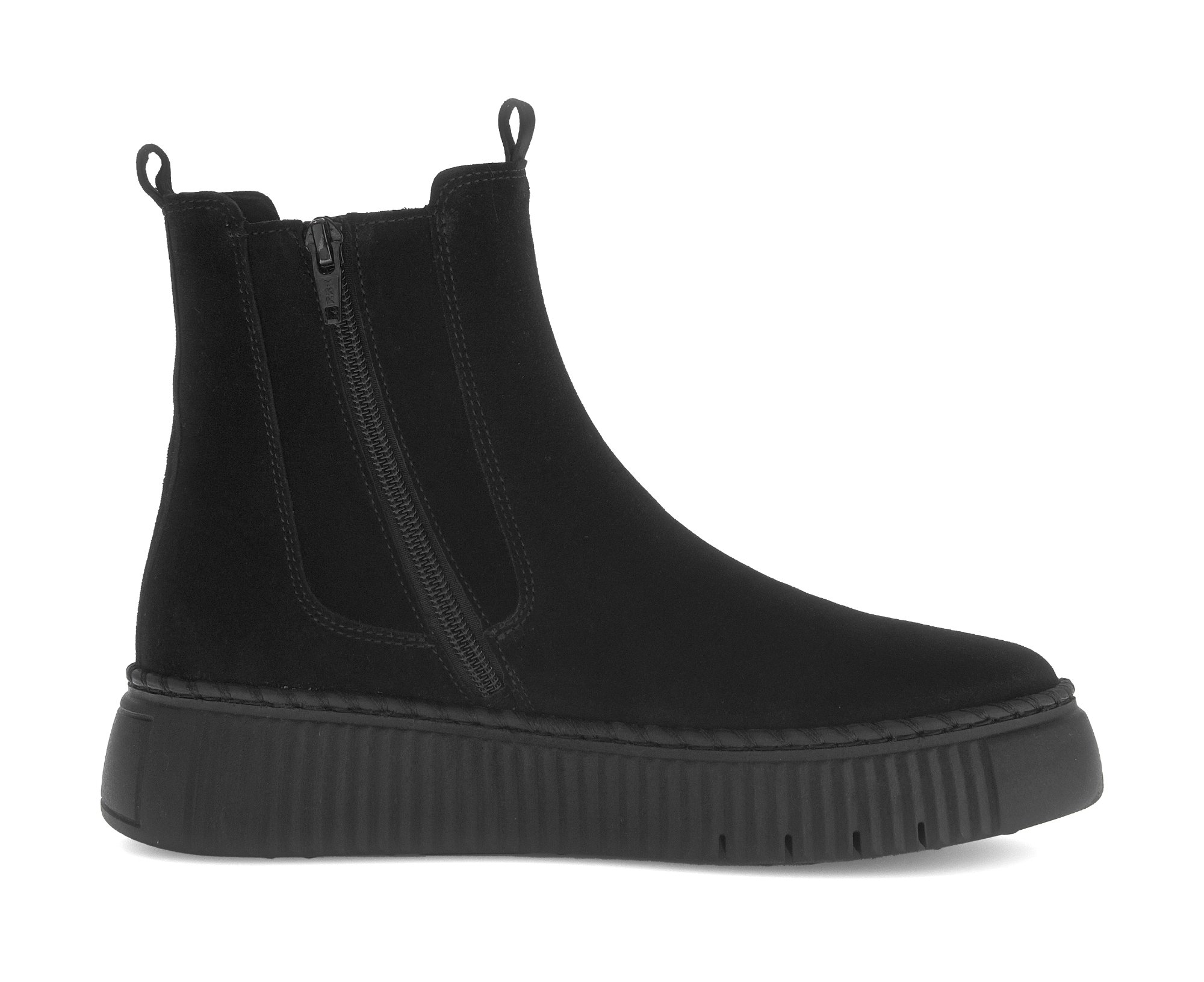 Gabor Chelseaboots, Plateau, Stiefelette mit Stretcheinsatz an der Außenseite