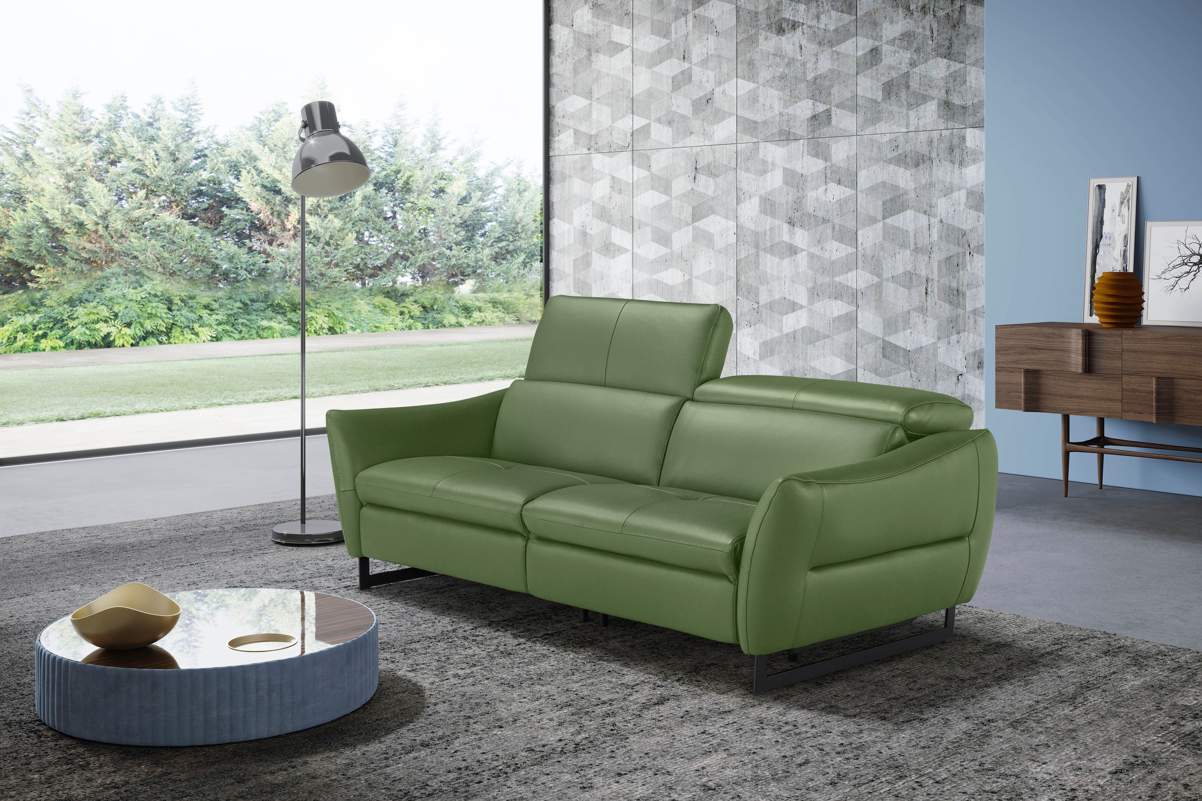 Egoitaliano 2,5-Sitzer "Dafne, elegantes Designsofa mit hohem Sitzkomfort", günstig online kaufen