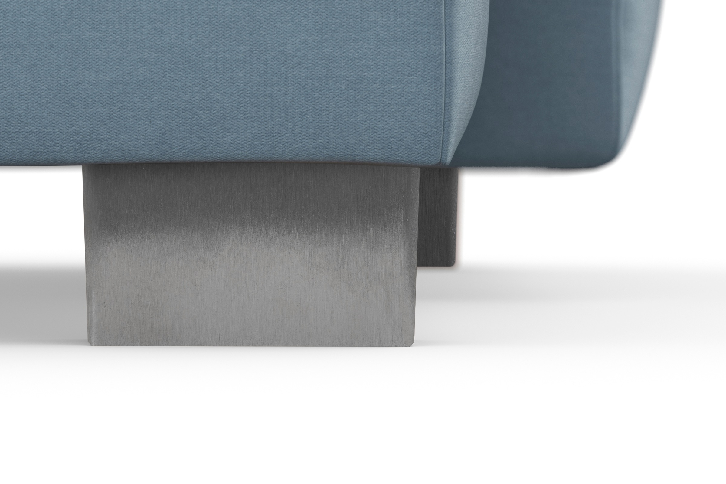 sit&more Wohnlandschaft »Dundee U-Form«, mit Federkern und Edelstahlfüßen, wahlweise mit Kopfteilverstellung