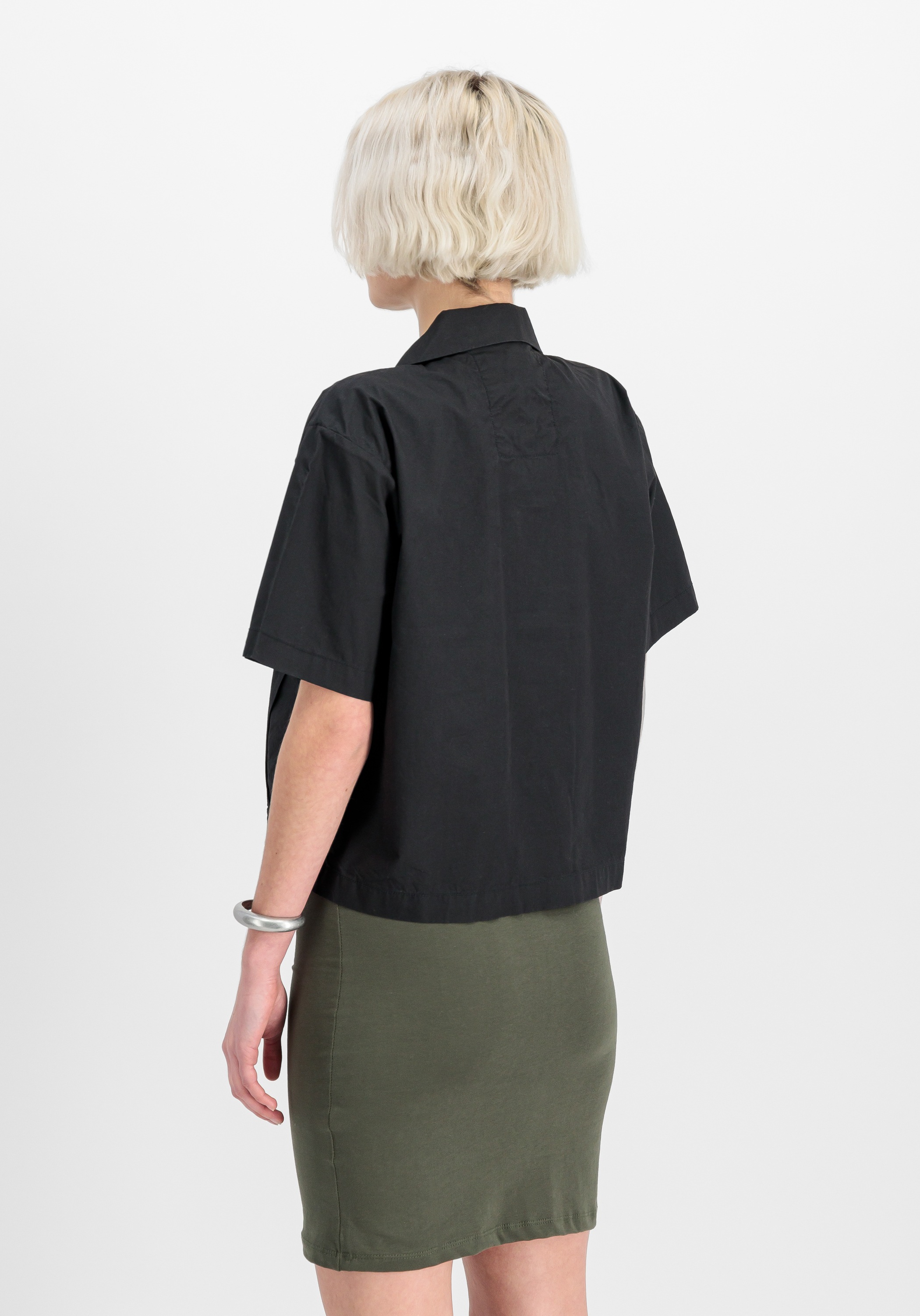 Alpha Industries Print-Shirt »Alpha Industries Women - Shirts Short Sleeve Cargo Shirt W«