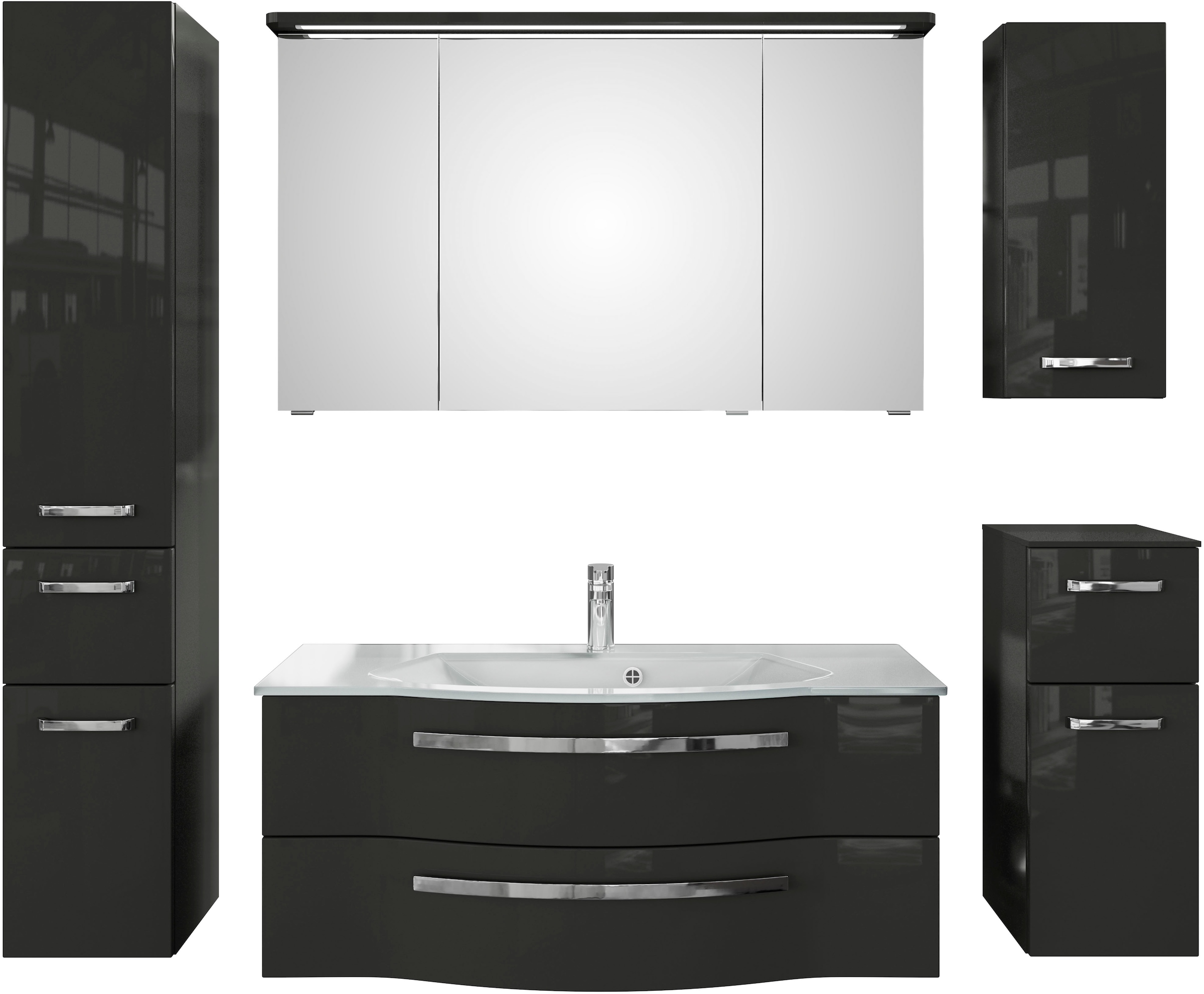 Saphir Badmöbel-Set »Serie 4005«, (Set, 6 St.) günstig online kaufen