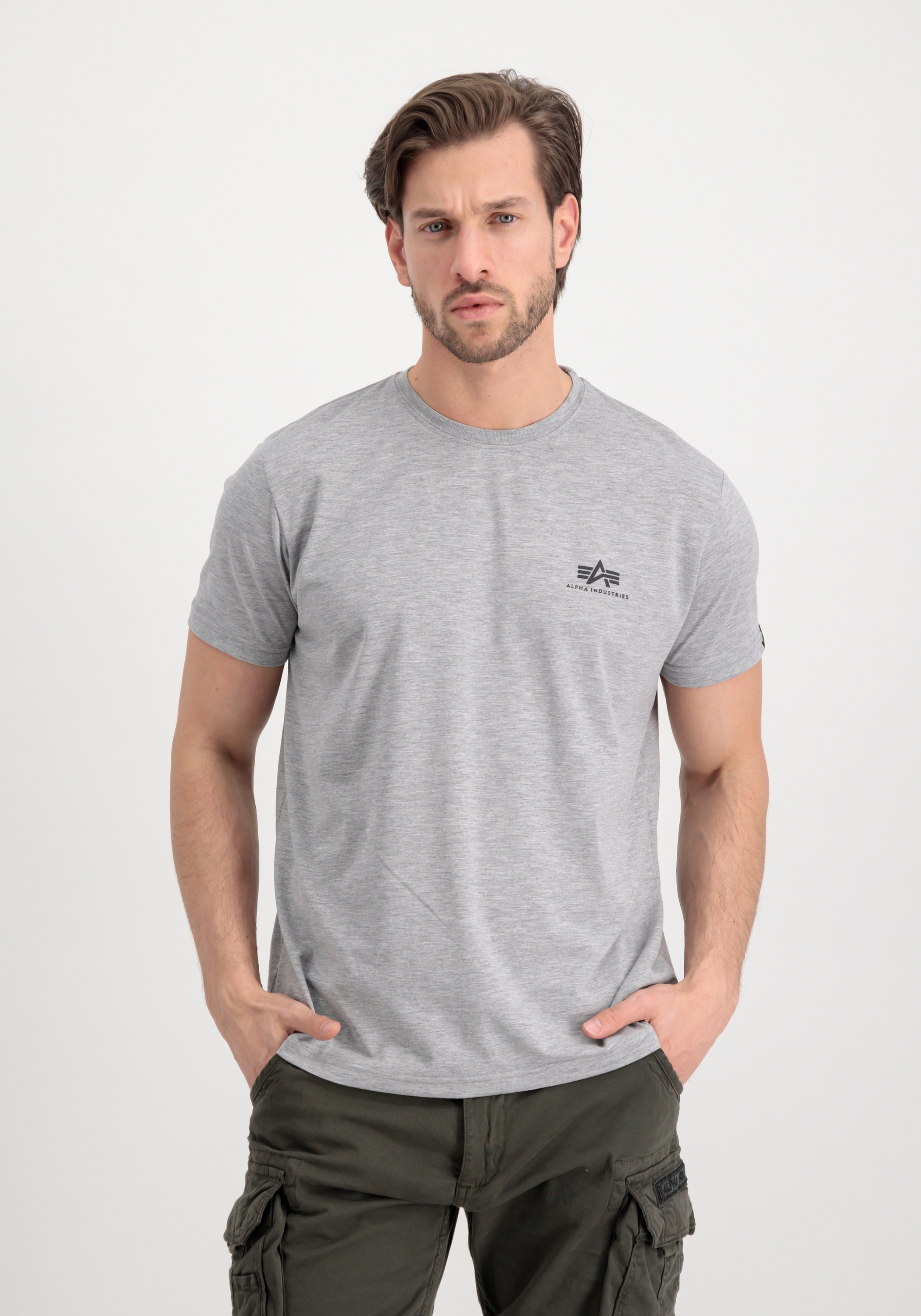 Alpha Industries T-Shirt »Alpha Industries Men - T-Shirts Basic T Small Logo«
