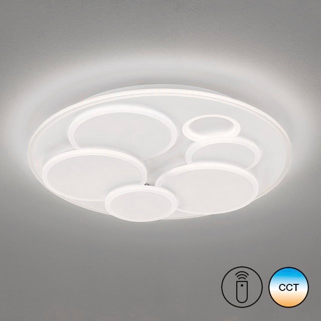 FISCHER & HONSEL LED Deckenleuchte »Dots«, 1 flammig, Leuchtmittel LED-Modu günstig online kaufen