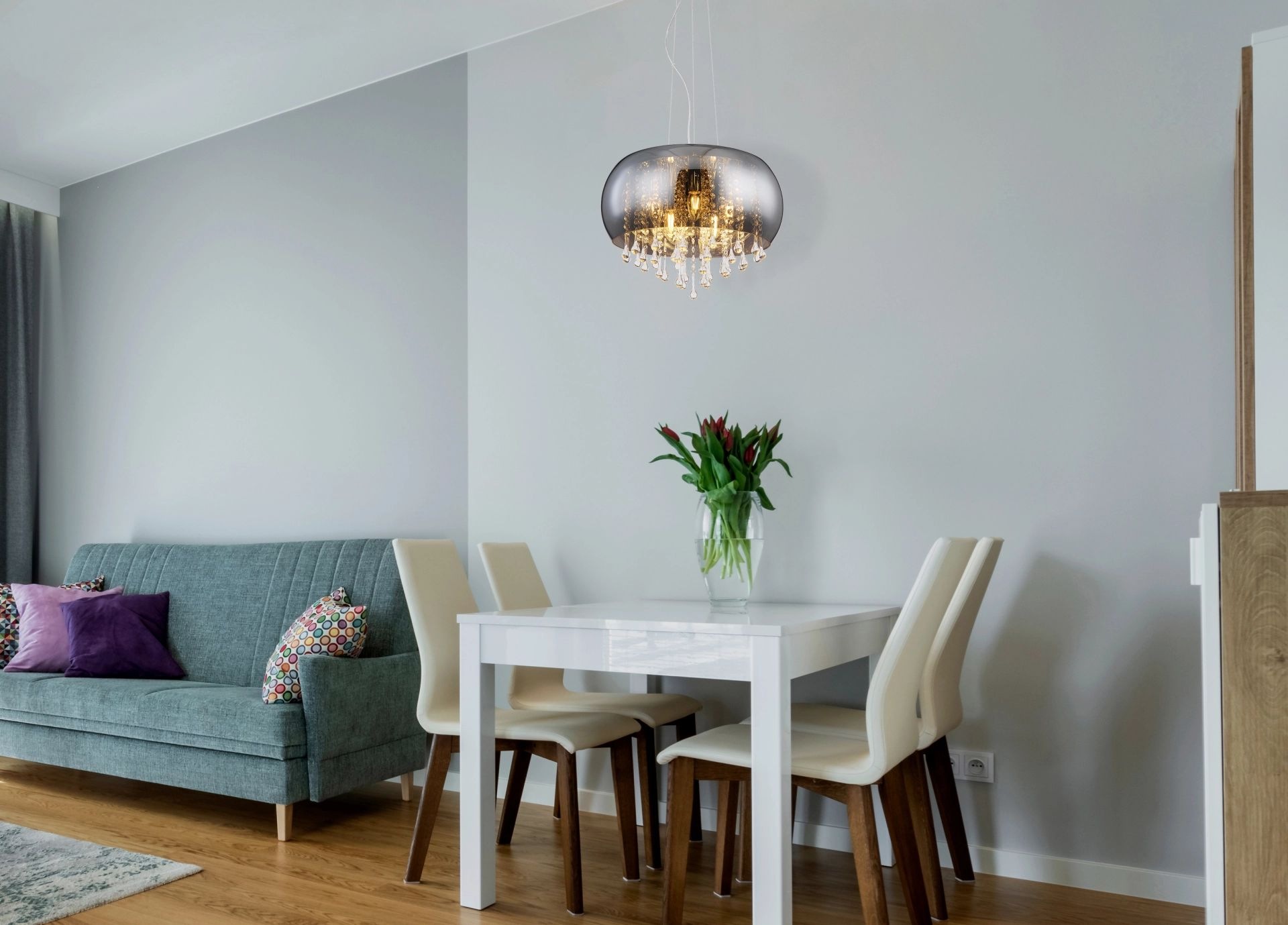 GLOBO LIGHTING Hängeleuchte »KALLA«, Leuchtmittel E14   ohne Leuchtmittel, günstig online kaufen