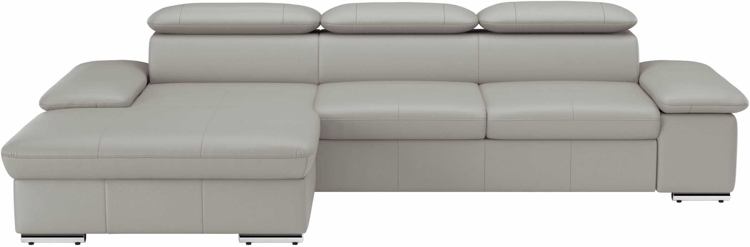 sit&more Ecksofa »Valantine L-Form«, inkl. Kopf- und Armteilverstellung, wahlweise mit Bettfunktion