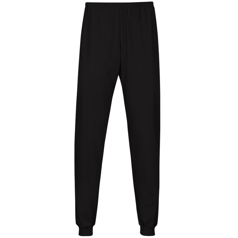 TRIGEMA Schlafanzug »Schlafanzughose Bündchen« 1 Stk. tlg. schwarz 3XL 3XL DELUXE-Single-Jersey