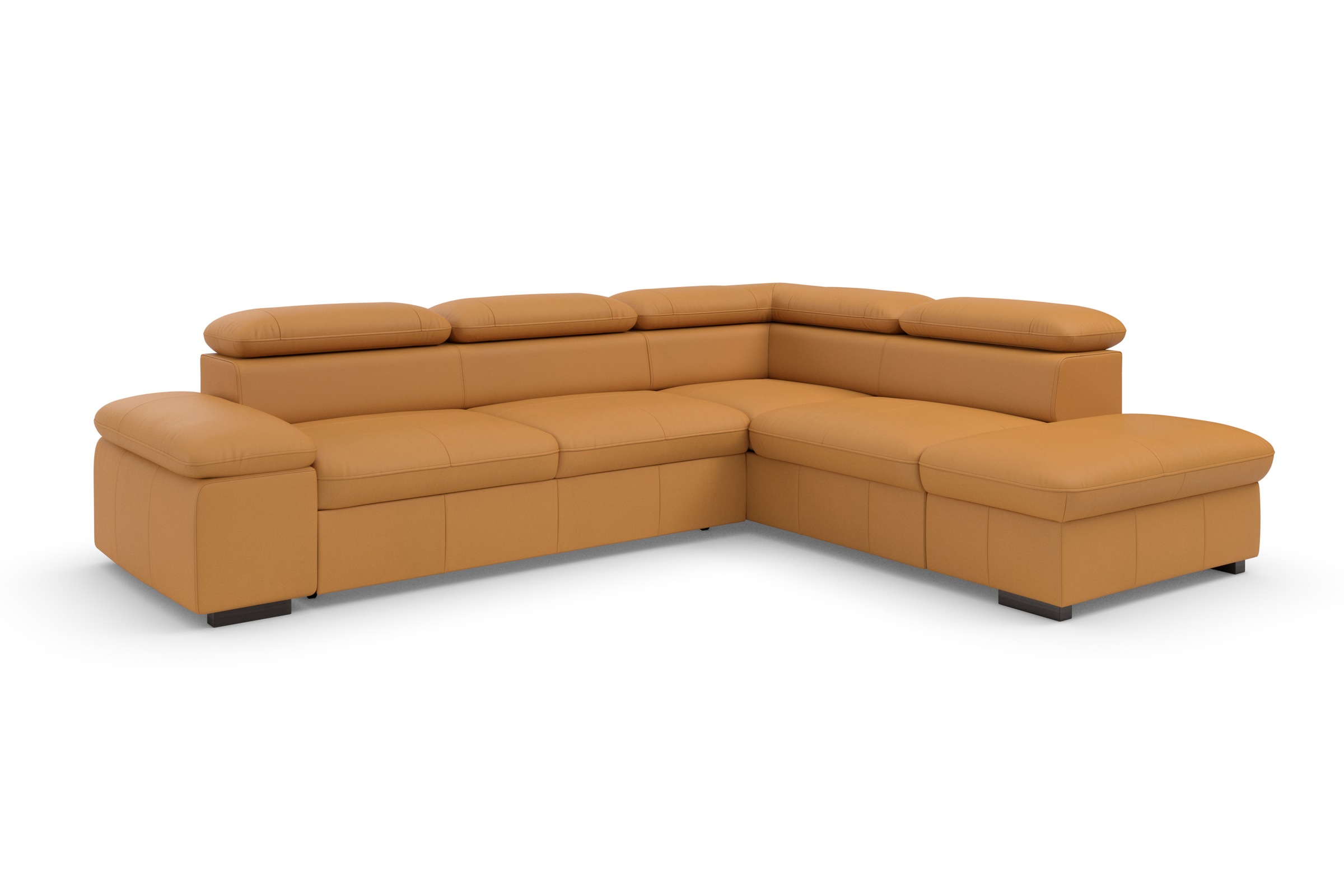 Home affaire Ecksofa »Alberto L-Form«, mit Kopfteilverstellung, wahlweise mit Bettfunktion