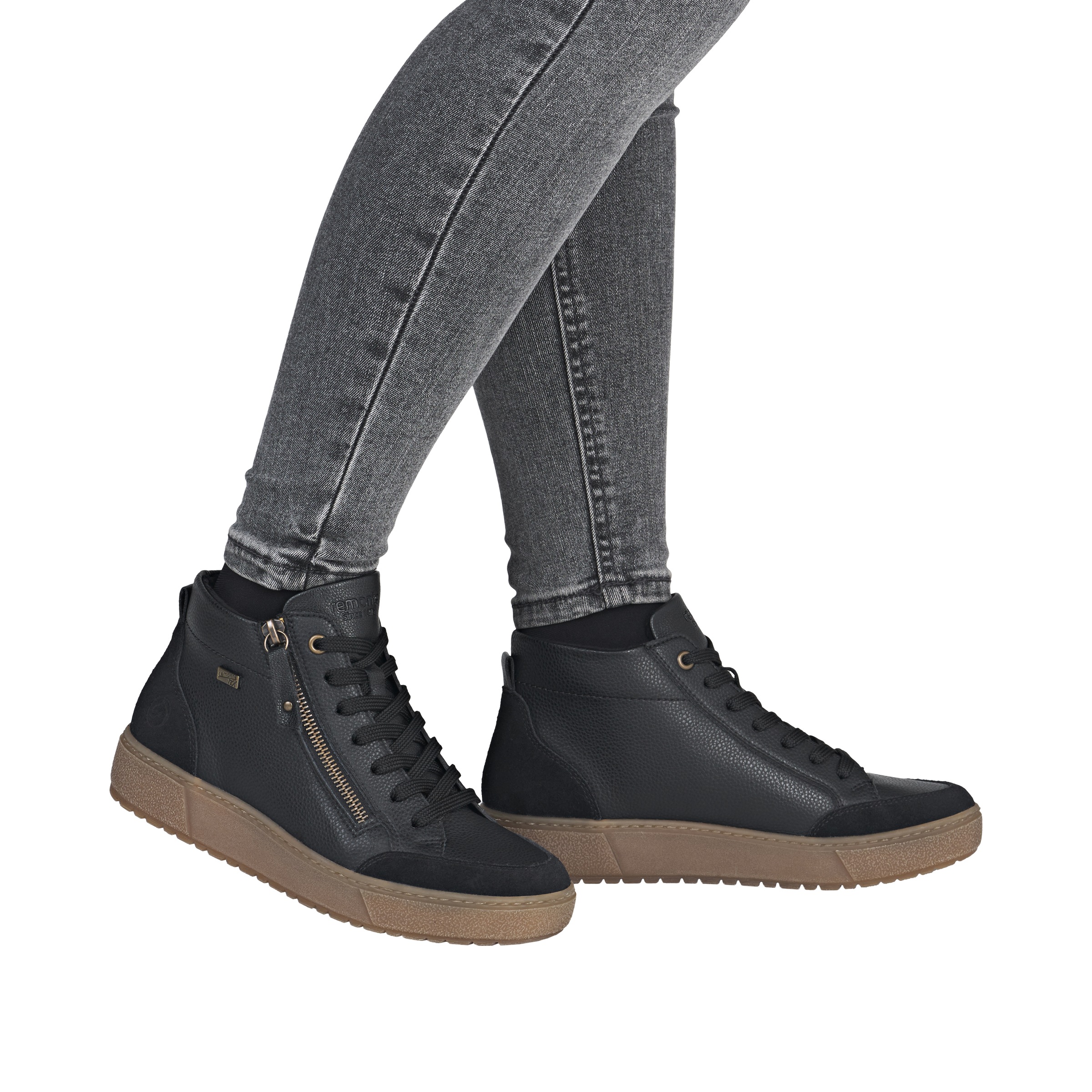 Remonte Plateausneaker, Schnürboots, Stiefelette mit wasserabweisender TEX-Membran