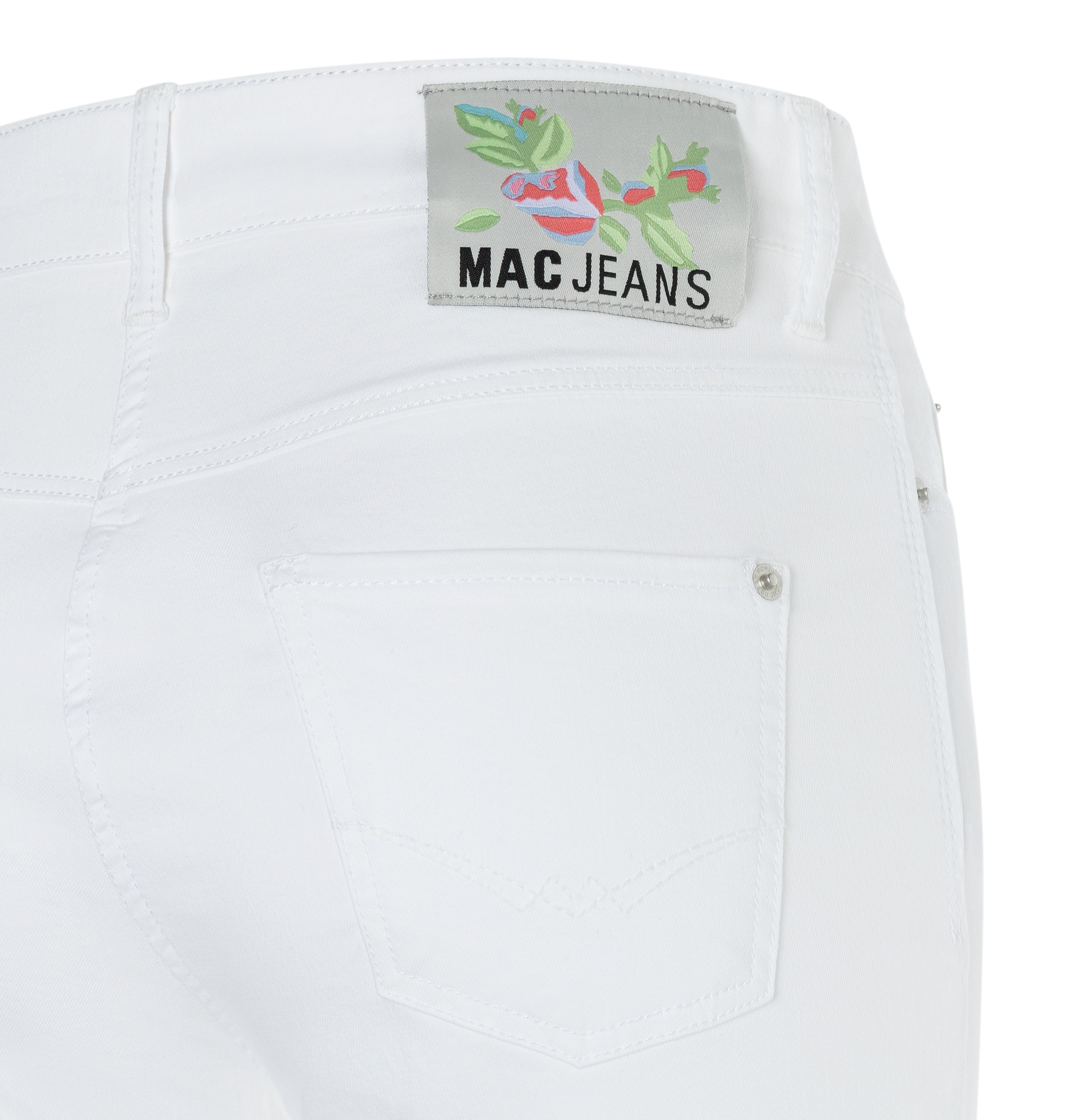 MAC Caprijeans »Dream-Sum« Bequemer Sitz mit krempelbarem Saum