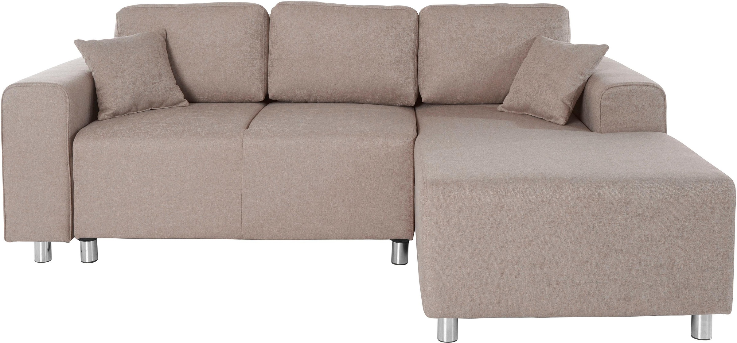 Home affaire Ecksofa "Györ", L-Form, wahlweise mit Bettfunktion und Bettkas günstig online kaufen