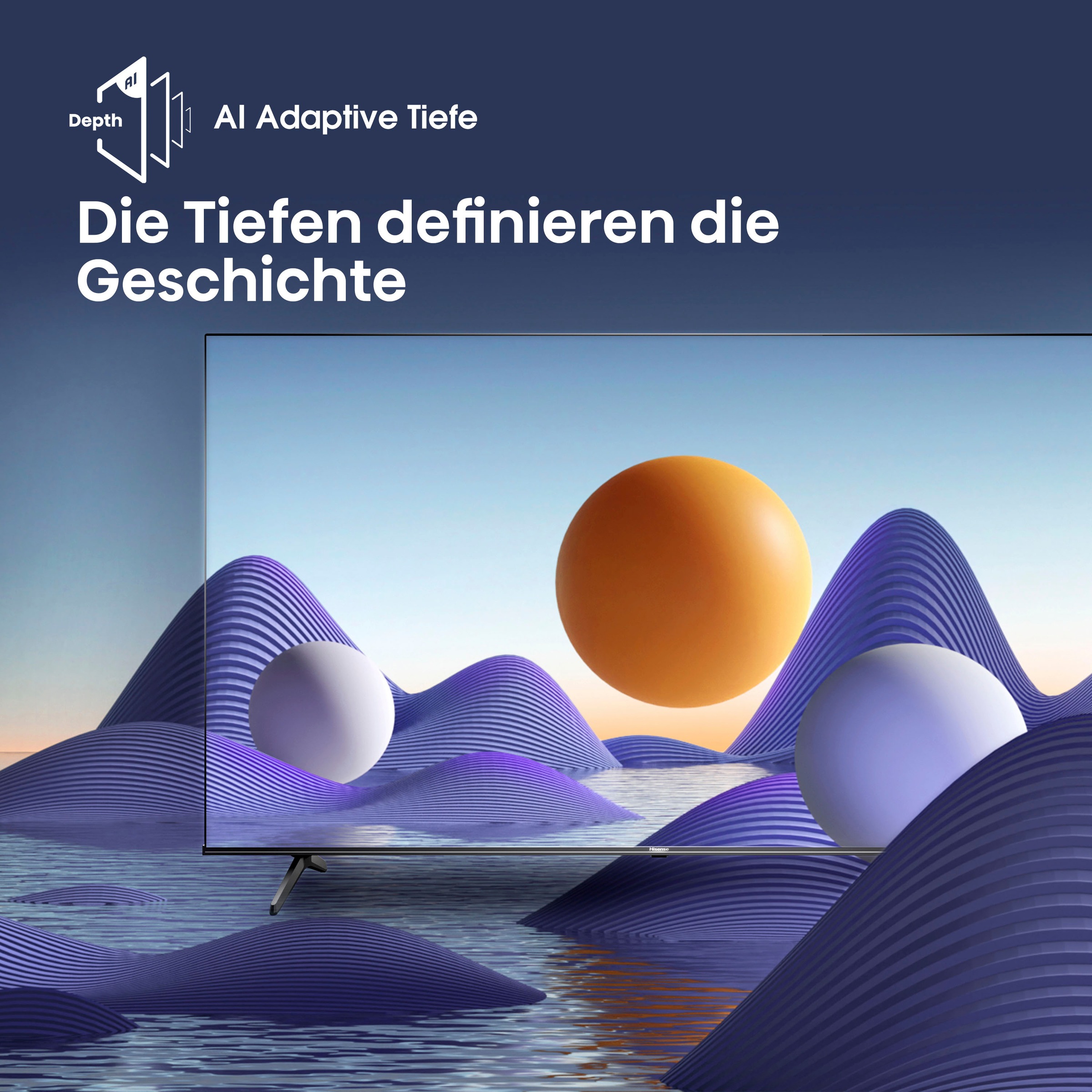 Hisense LED-Fernseher »70E61KT«, 177,8 cm/70 Zoll, 4K Ultra HD, Smart-TV, Smart-TV, Dolby Vision, Triple Tuner DVB-C/S/S2/T/T2