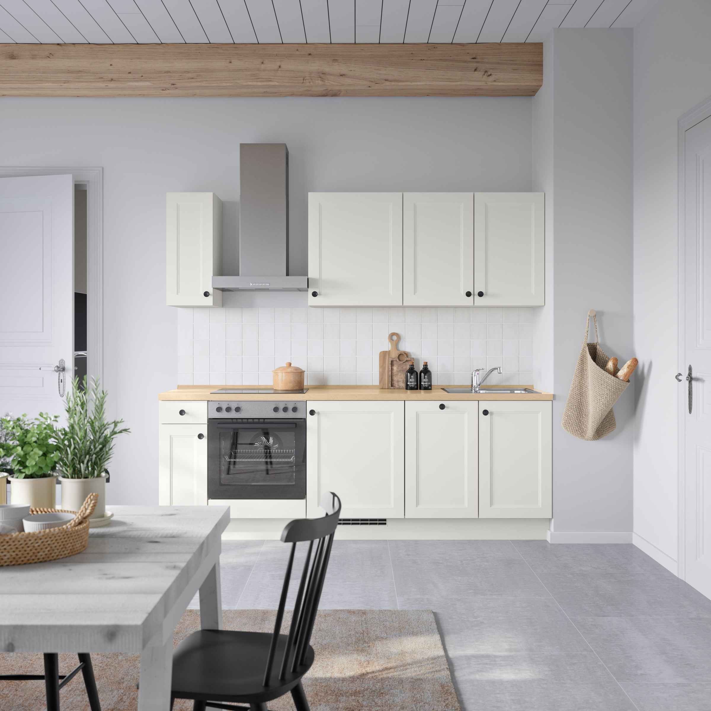 nobilia® Küchenzeile »"Cascada I"«, vormontiert, Ausrichtung wählbar, Breite 240 cm, wahlw. mit E-Geräten