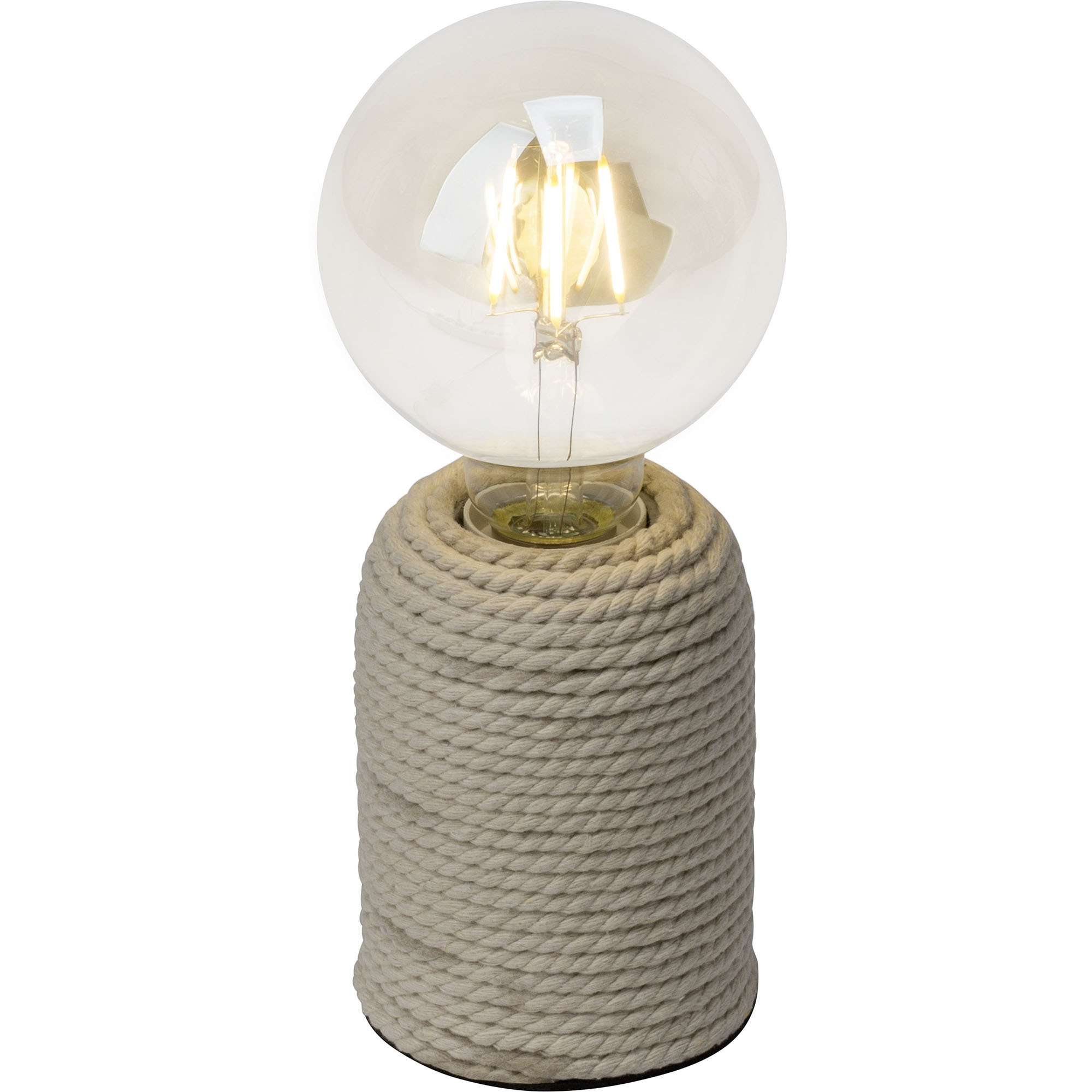 Brilliant Tischleuchte »Cardu« E27 1 Stk. Tischlampe 12cm natur günstig online kaufen