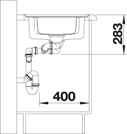 Blanco Küchenspüle »CLASSIC Pro 6 S-IF« inkl. Funktionsschale aus Edelstahl