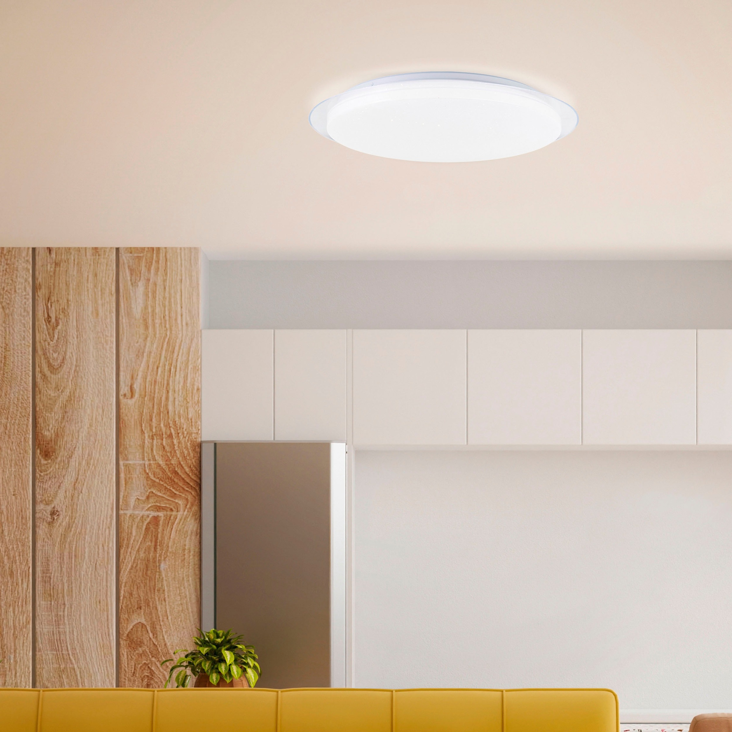 BreLight LED Wandleuchte »Vittoria«, D 57 cm, 3800 lm, 3000-6500 K, CCT, di günstig online kaufen