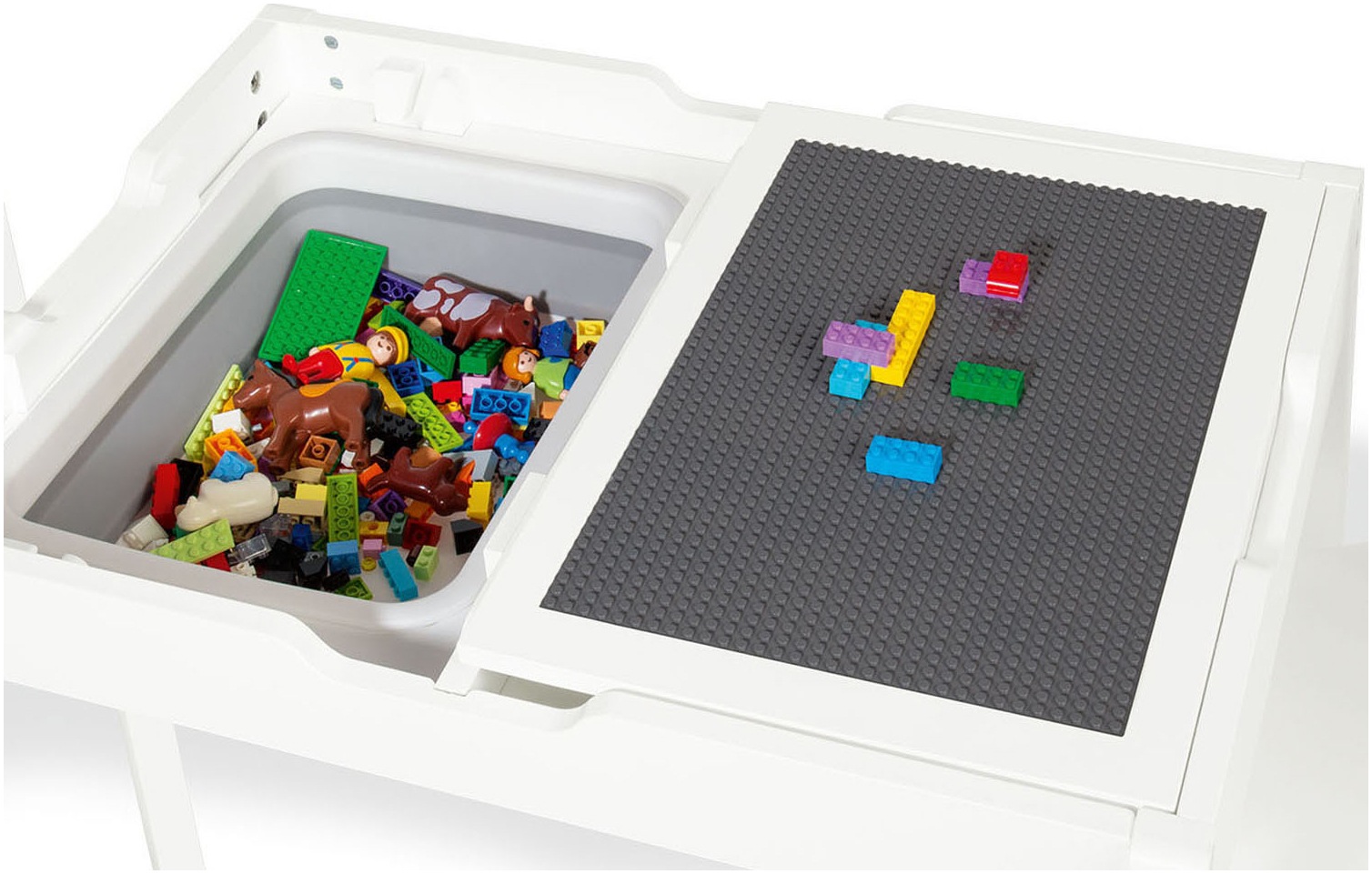 Pinolino® Kindersitzgruppe »Linnea« 3 tlg. Tisch mit Stauraum