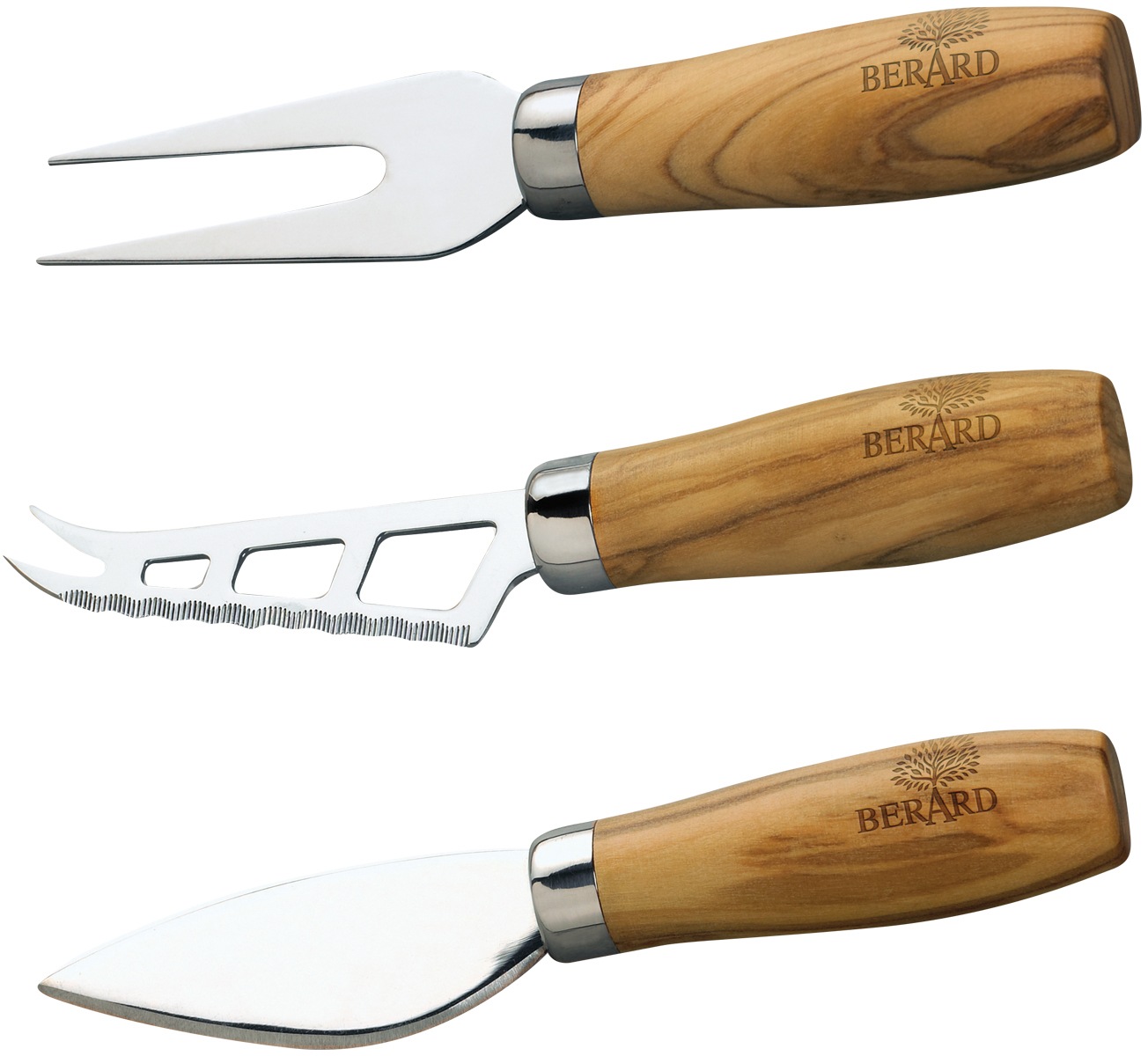BERARD FRANCE 1892 Messer-Set für Käse, hochwertige Edelstahlklingen mit Ol günstig online kaufen