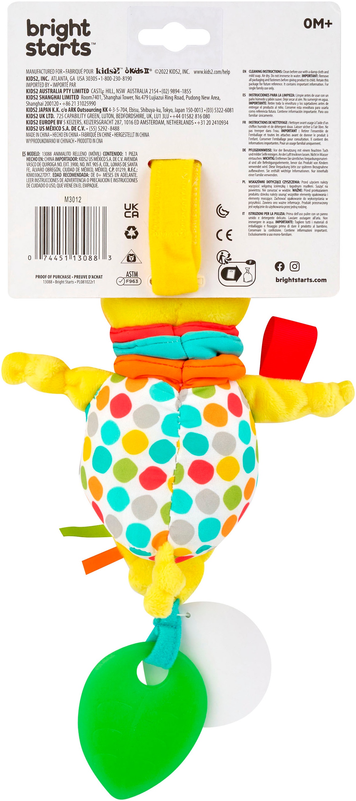 Bright Starts Lernspielzeug »Bright Starts Pull, Play & Boogie Musical Activity Toy«, mit Sound