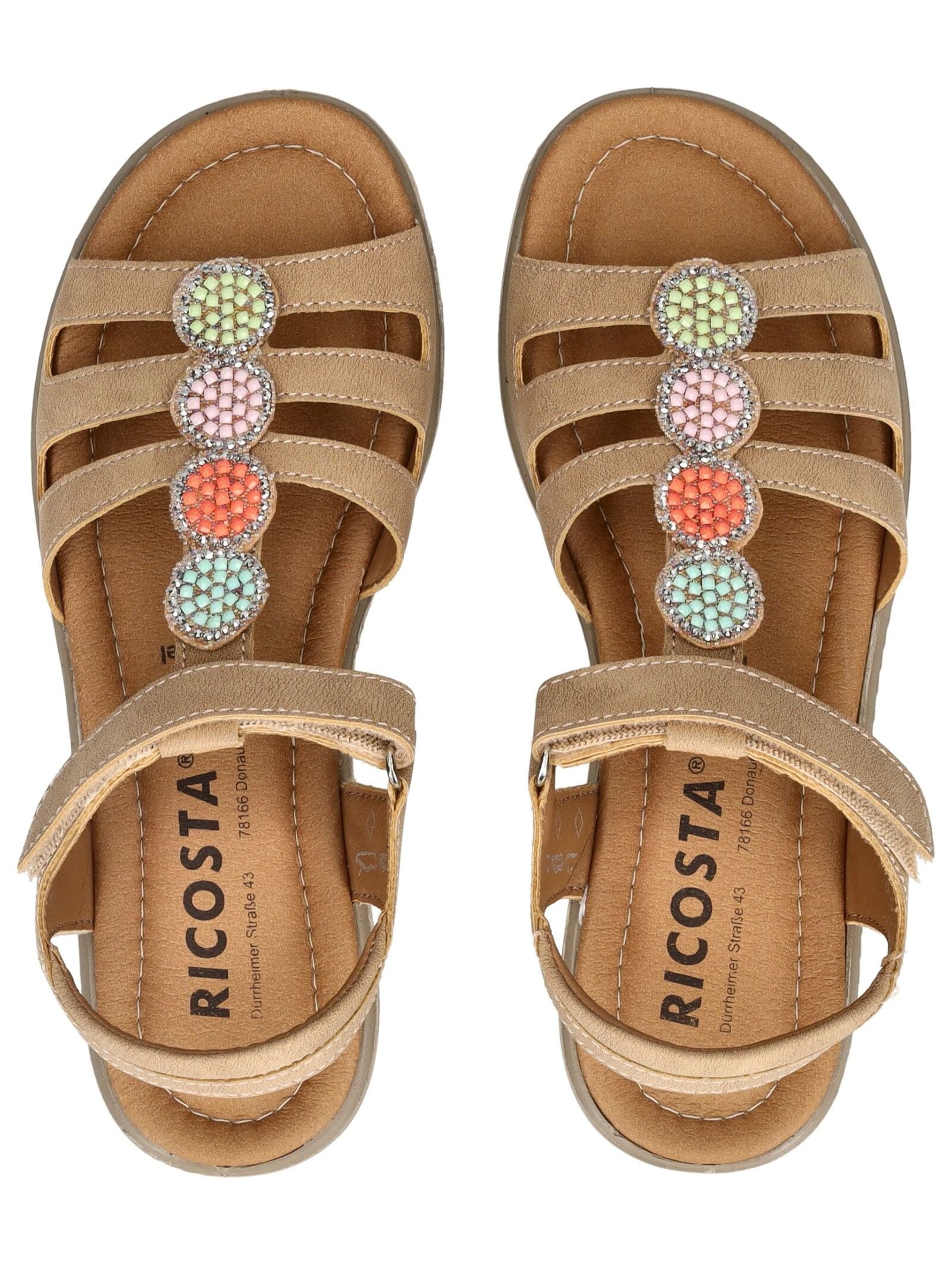 Ricosta Riemchensandalette »Ricosta Sandalen Lederimitat«