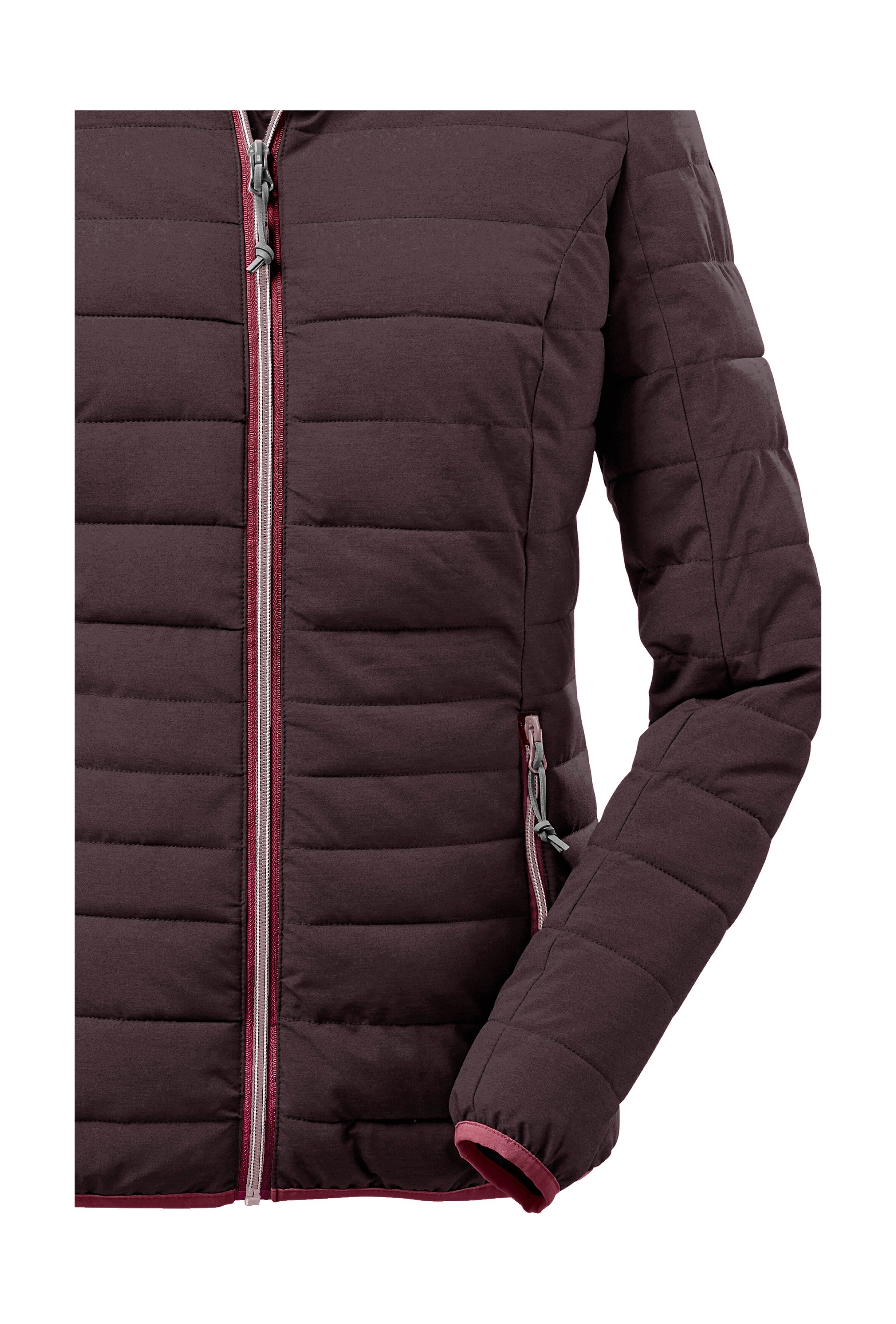 G.I.G.A. DX by killtec Steppjacke »Uyaka«, Leichte, wasserabweisende Damenjacke mit abzippbarer Kapuze