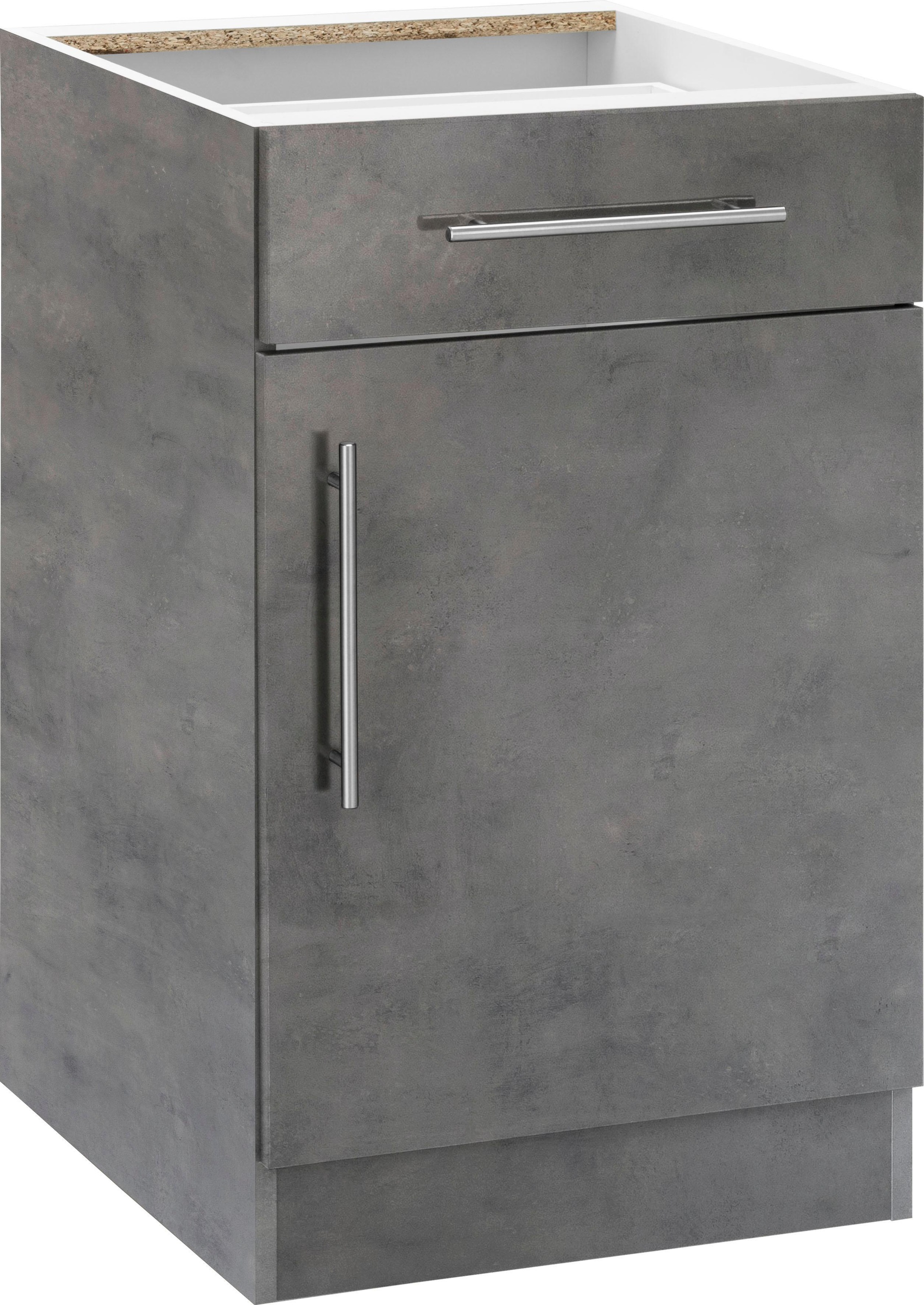 wiho Küchen Unterschrank "Cali" 50 cm breit, ohne Arbeitsplatte günstig online kaufen