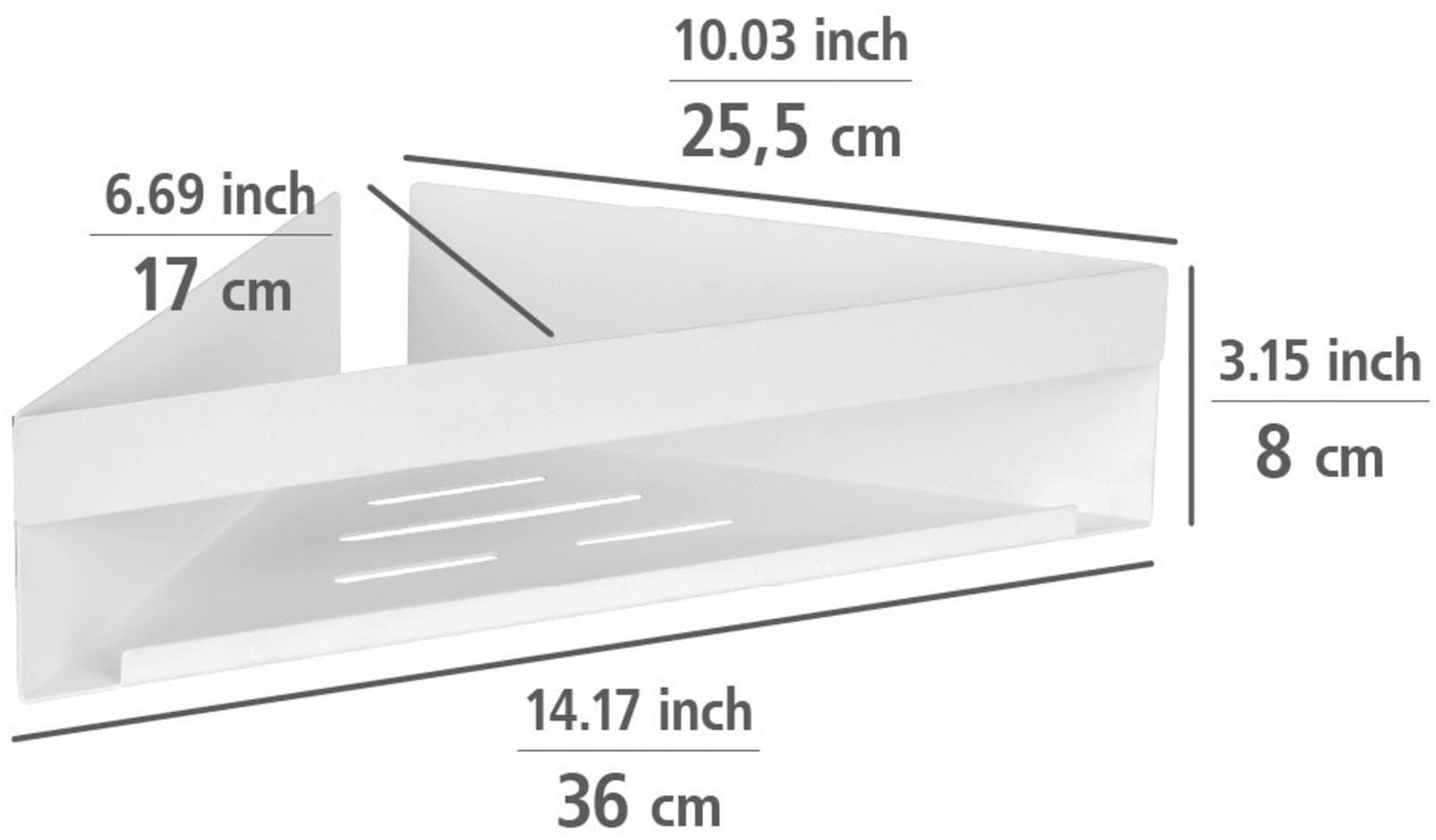 WENKO Badregal »Turbo-Loc® Genova«