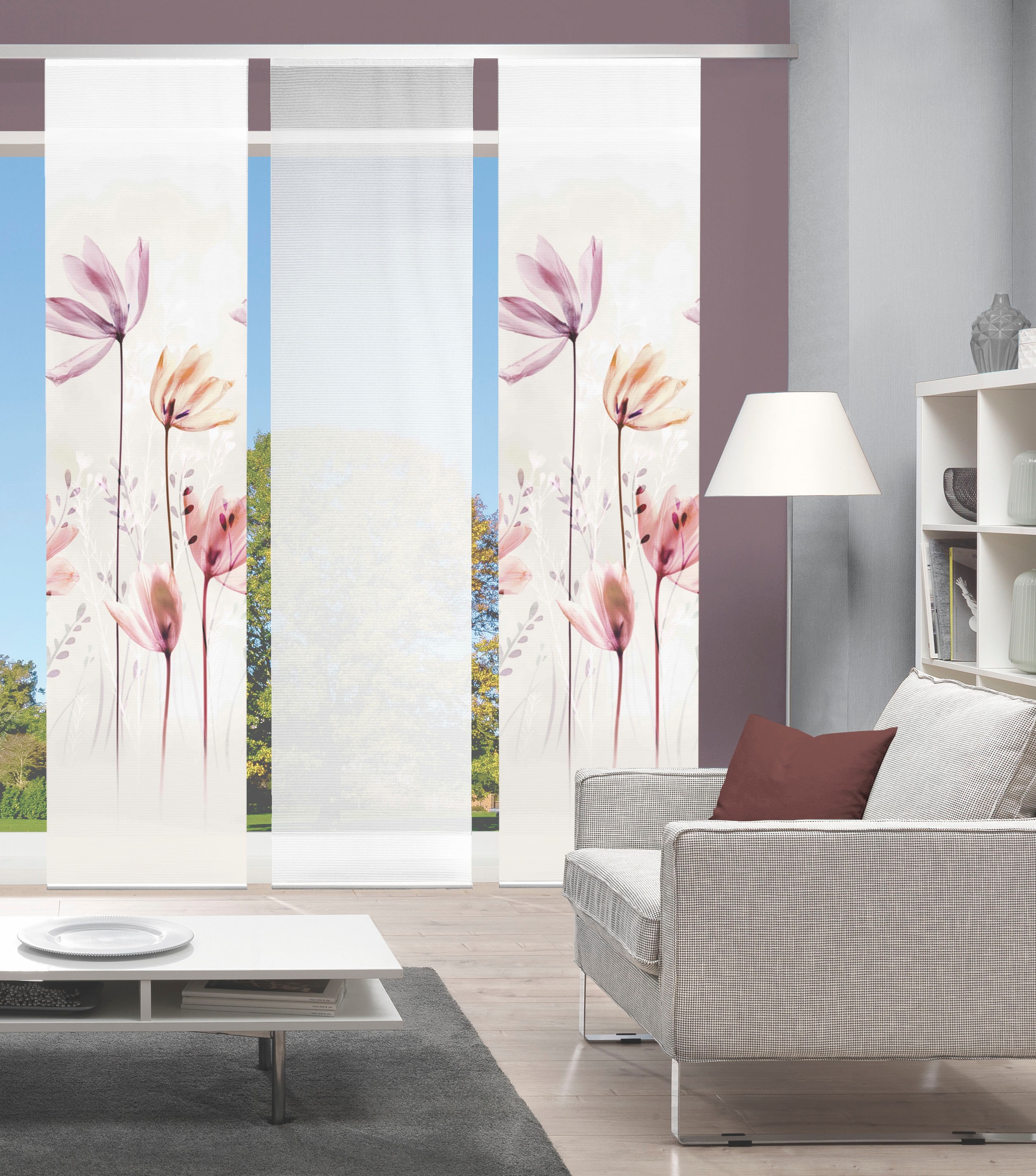 Vision S Schiebegardine »KUKAT« Paneelwagen 1 Stk. tlg. DIGITALDRUCK günstig online kaufen