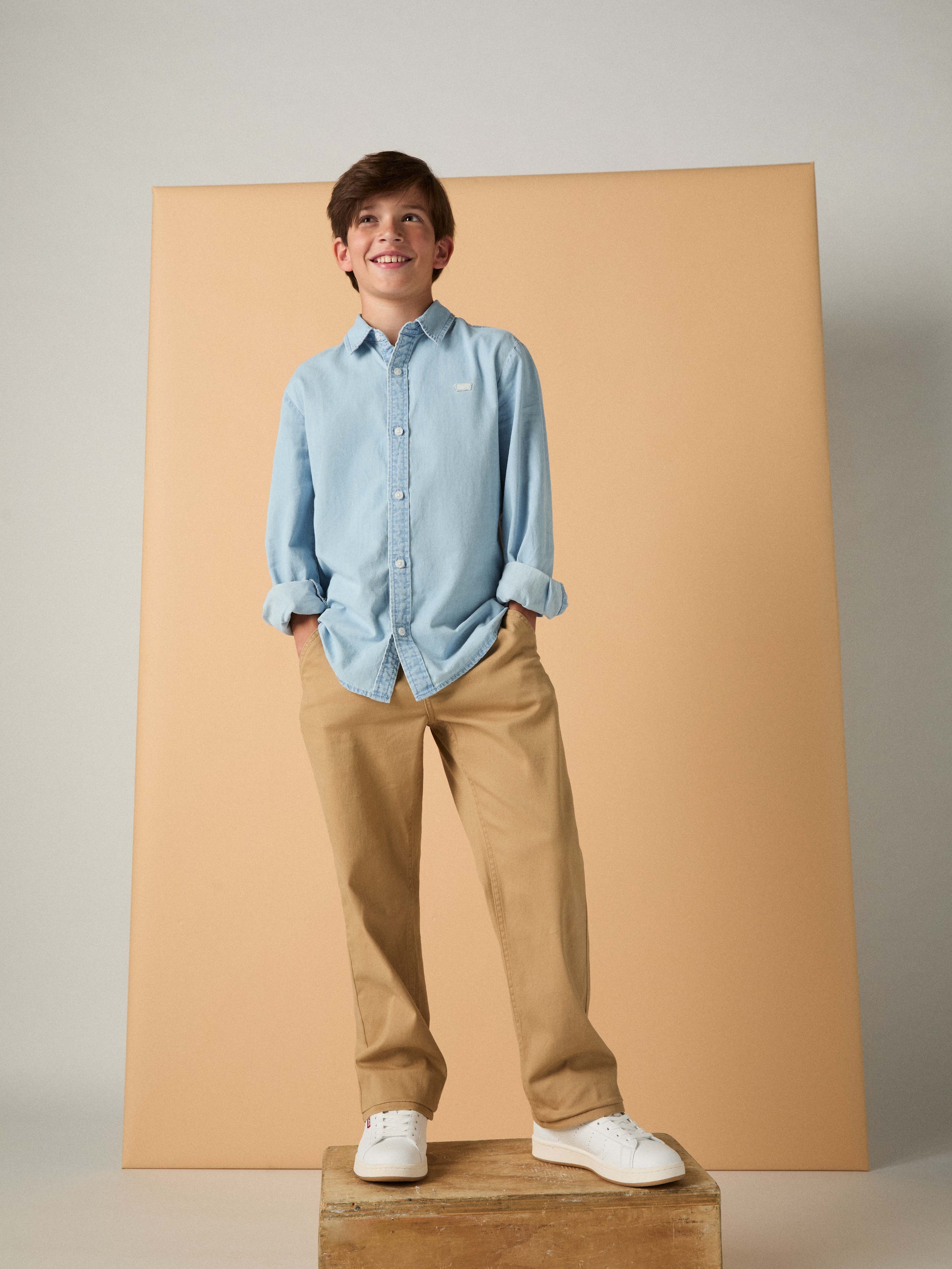 Levi's® Kids Stoffhose »LVB XX CHINO RELASTHANEXED STRAIGHT«  for Boys, mit Stretch