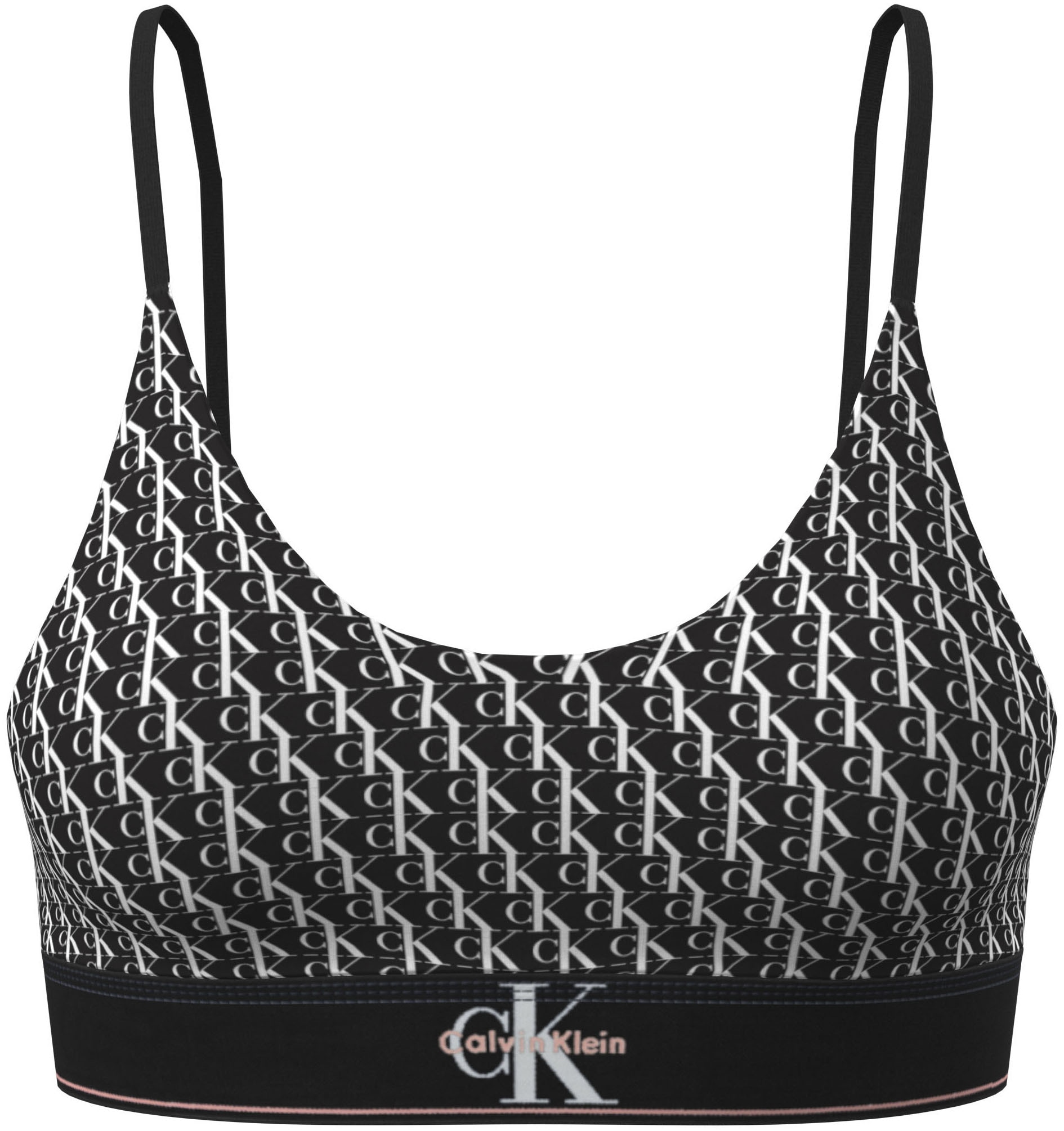 Calvin Klein Underwear Bralette »UNLINED BRALETTE« Körpernahe Passform mit elastischem Bund