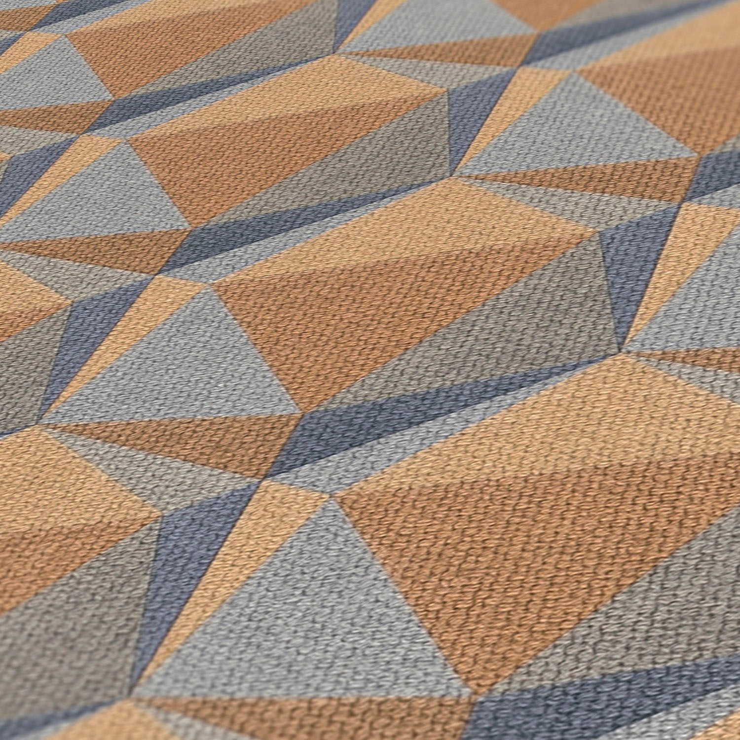 A.S. Création Vliestapete »Nara Grafisch 3D Effekt«, matt-gemustert-neutral, 3D Muster Grafiktapete Tapeten Wohnzimmer Schlafzimmer Küche Flur Büro