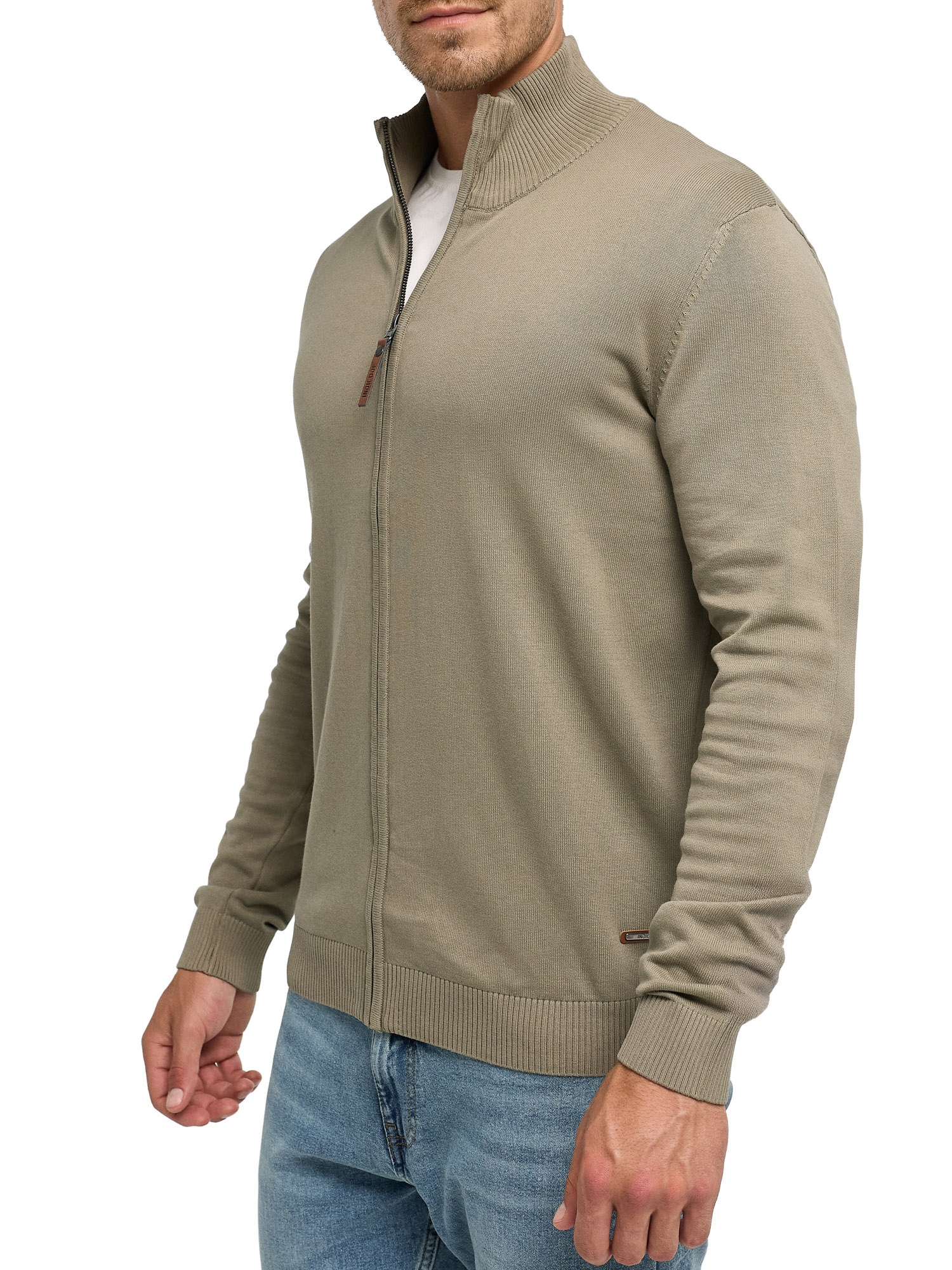 Indicode Strickjacke »INArkmill cardigan« Baumwolle, regular fit