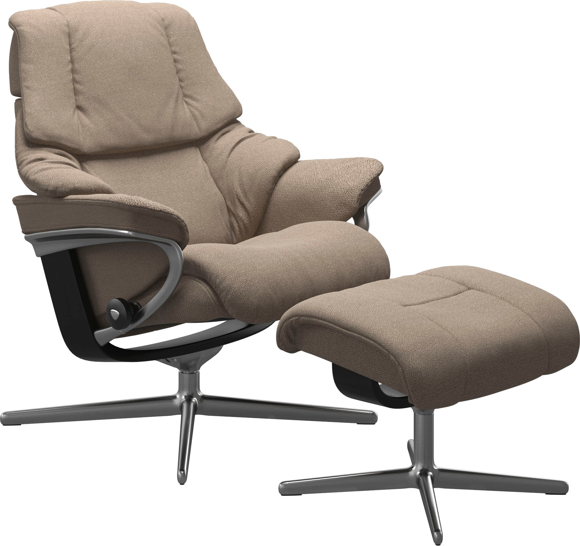 Stressless® Relaxsessel »Reno«, mit Cross Base, Größe S, M & L, Holzakzent günstig online kaufen