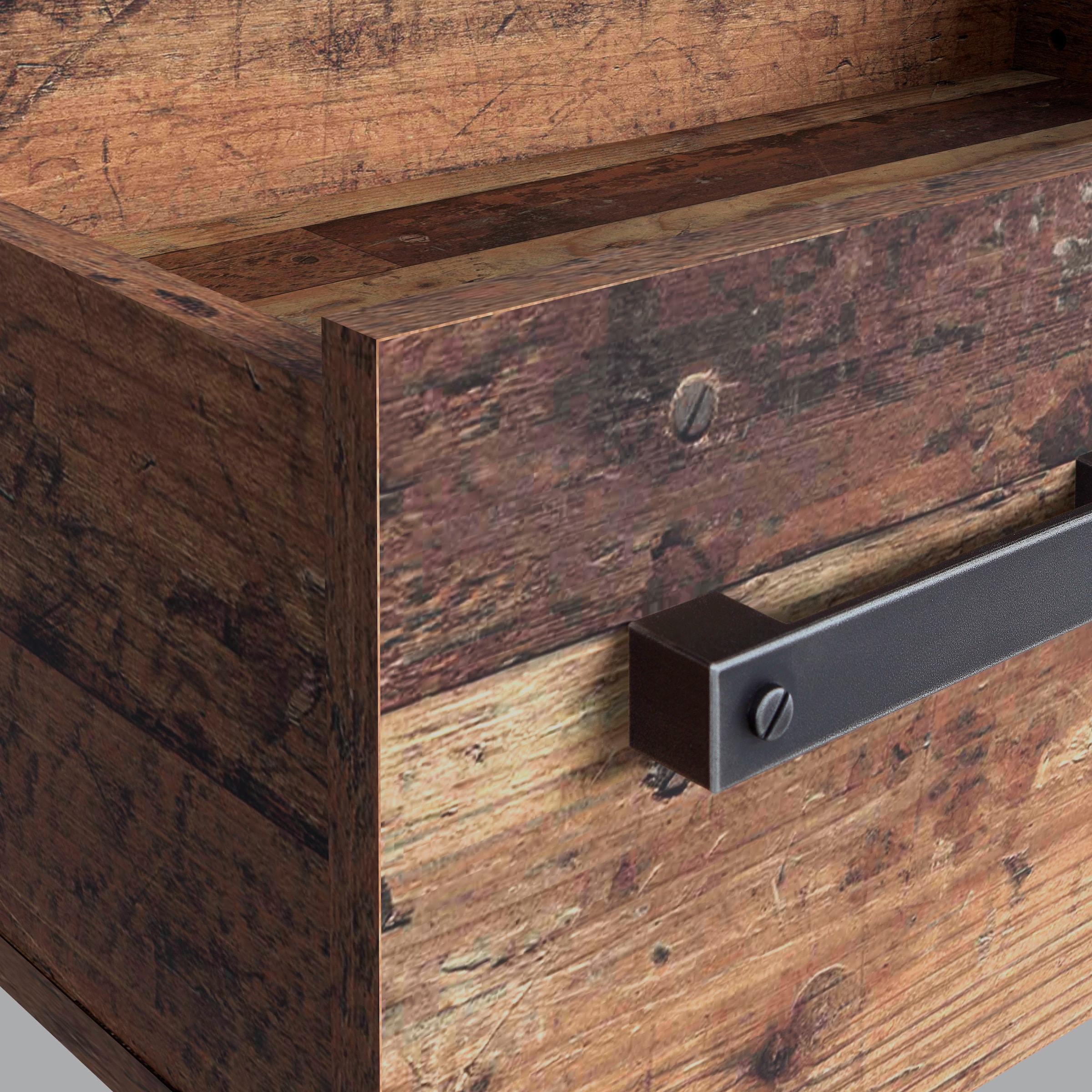 FORTE Schreibtisch »Clif«, Computertisch mit Schubladen, Industriedesign, Breite 160 cm