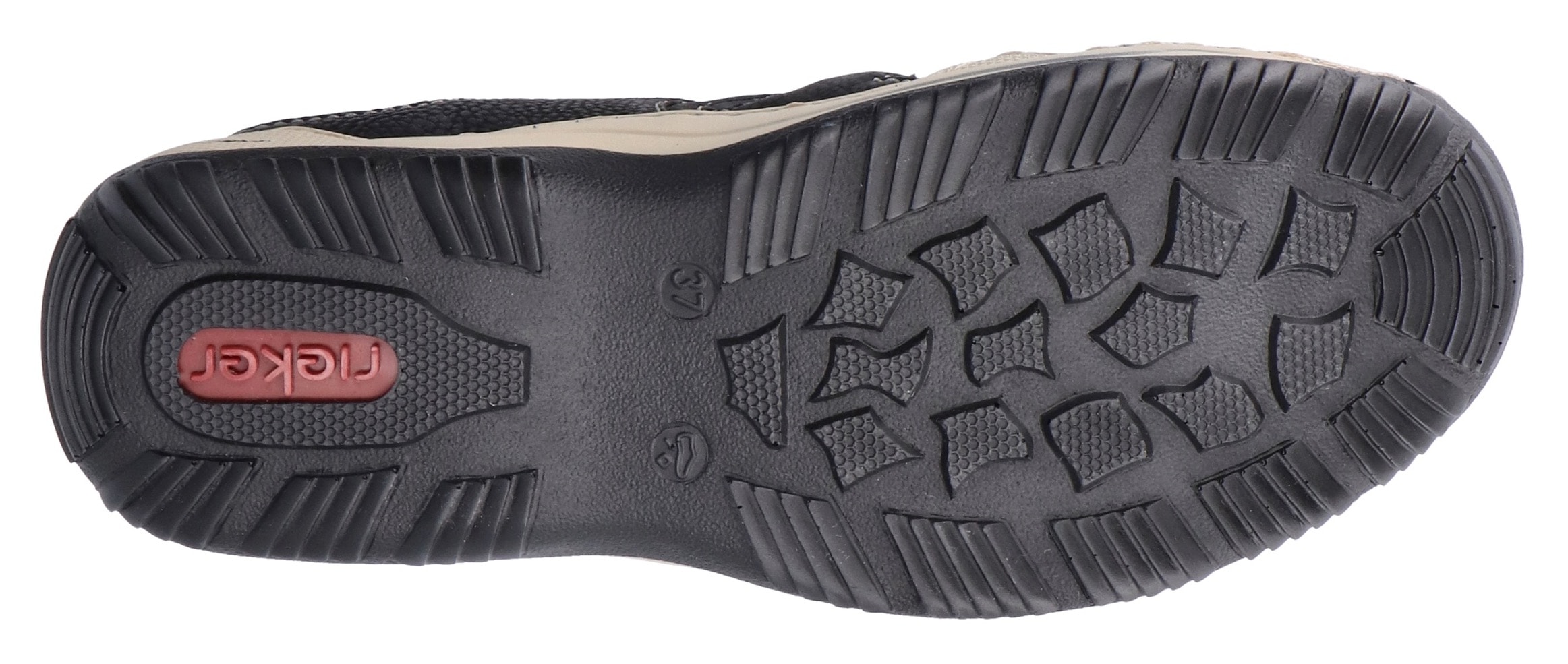 Rieker Clog, Sabot, Schlupfschuh, Schlappen in schmaler Form
