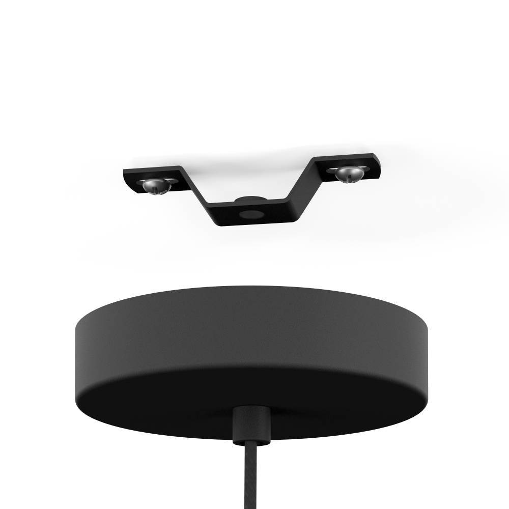 EGLO Hängeleuchte »PONTEFRACT Pendellampe, Stahl, E27, Esszimmerlampe, Hängelampe, Lampe« E27 1 Stk. Hängeleuchte, H110 x Ø42 cm, schwarz, 1X40W exkl.