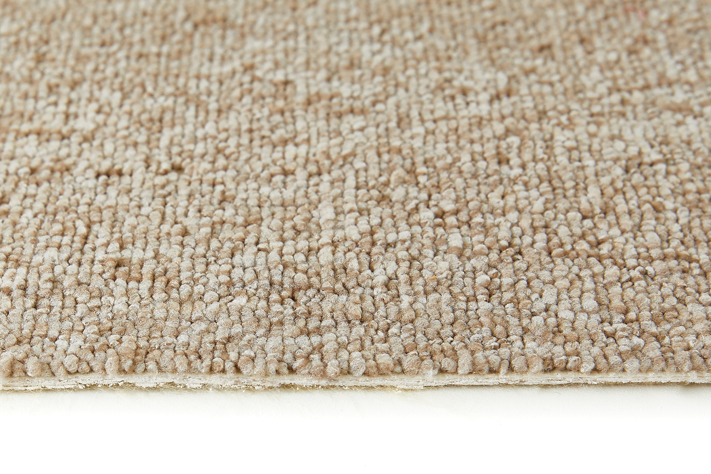 my home Teppichboden »Bruno, Schlinge«, rechteckig, 4 mm Höhe, meliert, Breite 400, robust, rutschsicher, 100% recyceltes Polyester