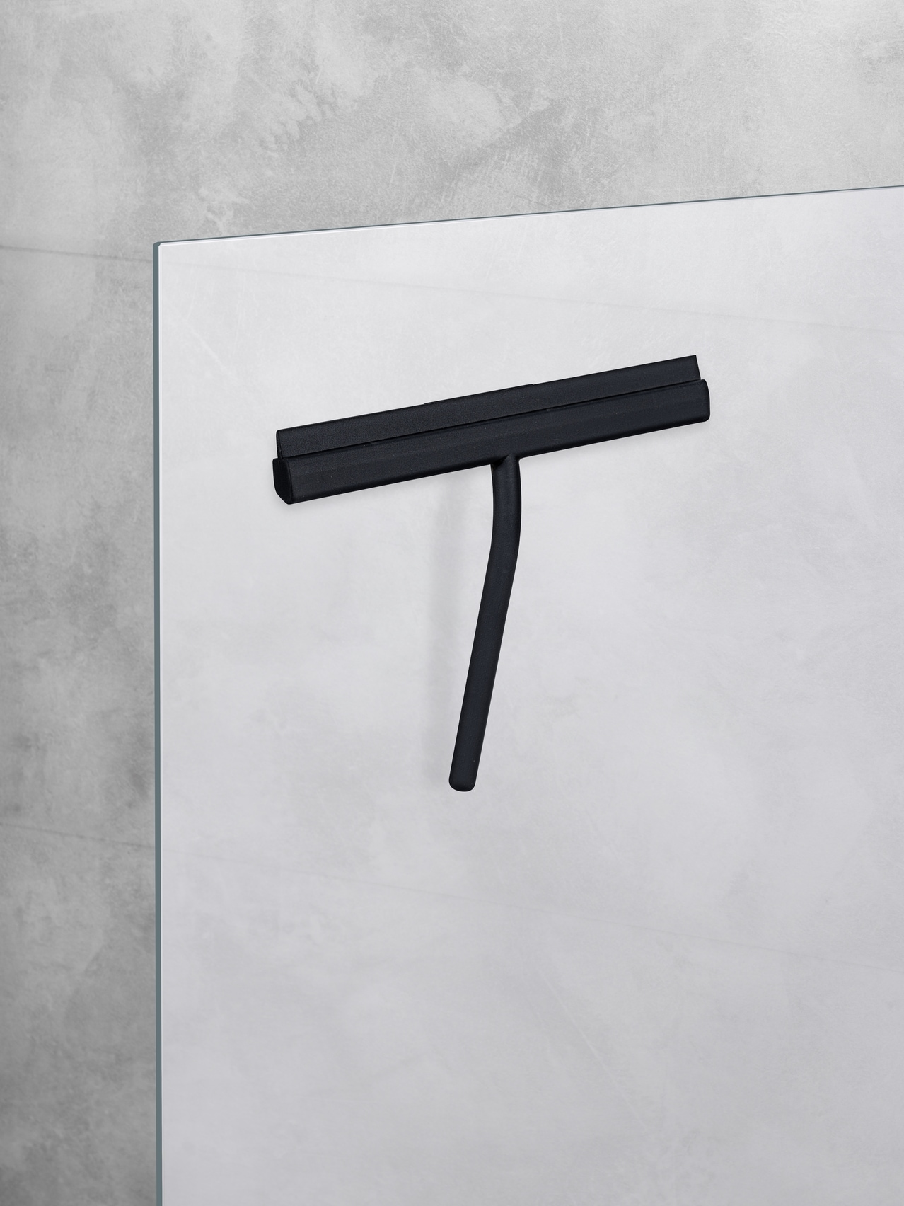 WENKO Duschabzieher »Agana« mit magnetischer Wandhalterung zum Kleben