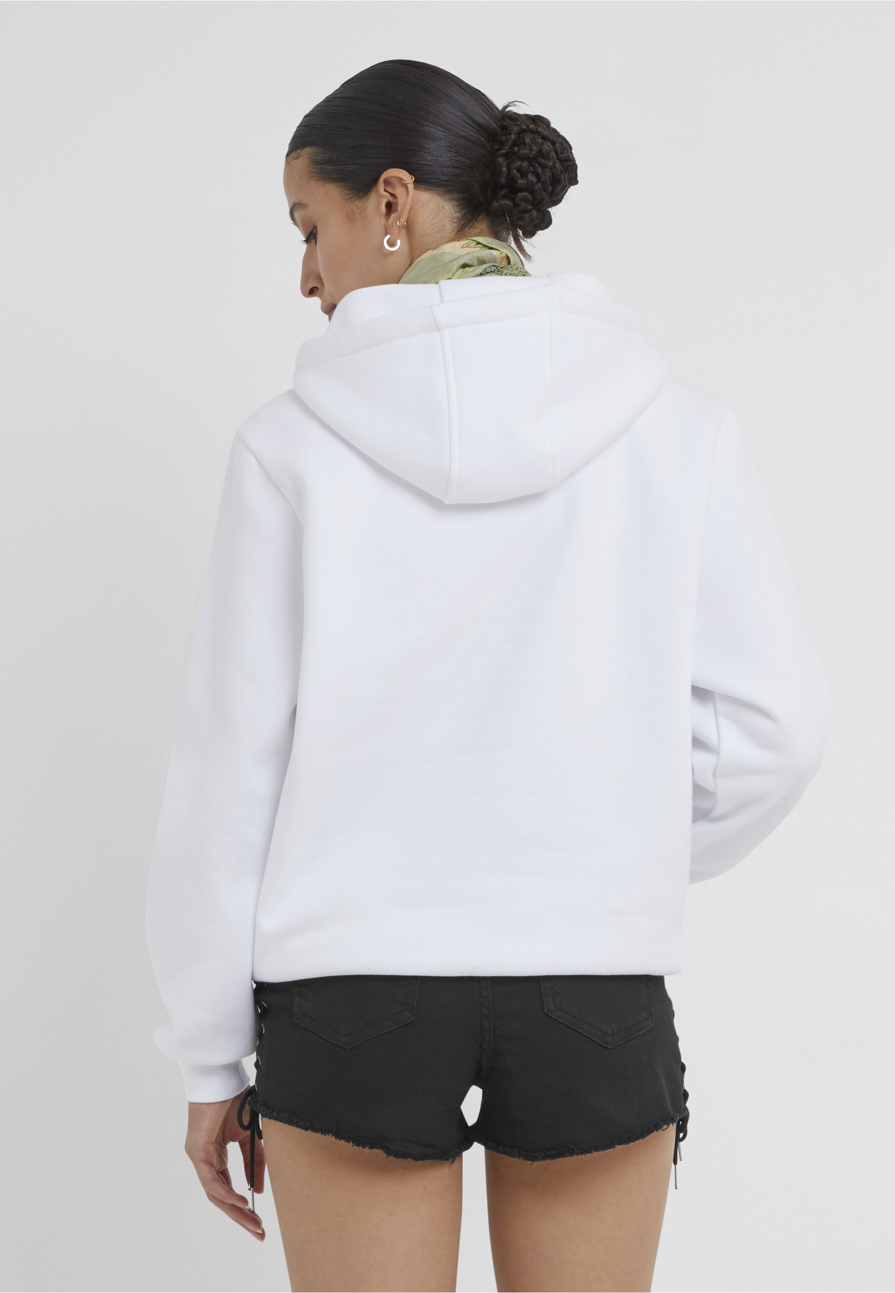 Miss Tee Kapuzensweatshirt »Miss Tee Angel Face Ladies Fluffy Hoody«
