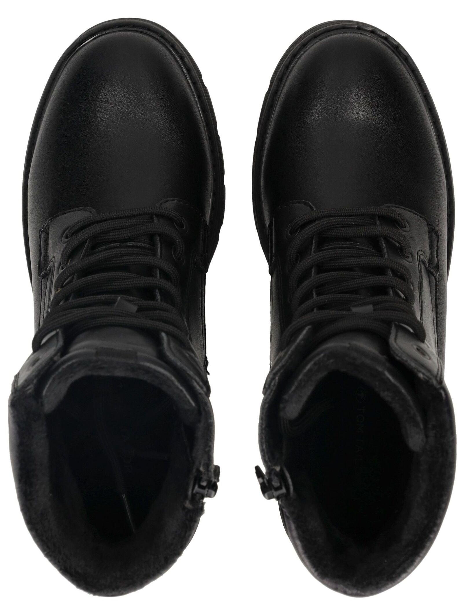 TOM TAILOR Schnürstiefelette »Tom Tailor Stiefelette Lederimitat/Textil«