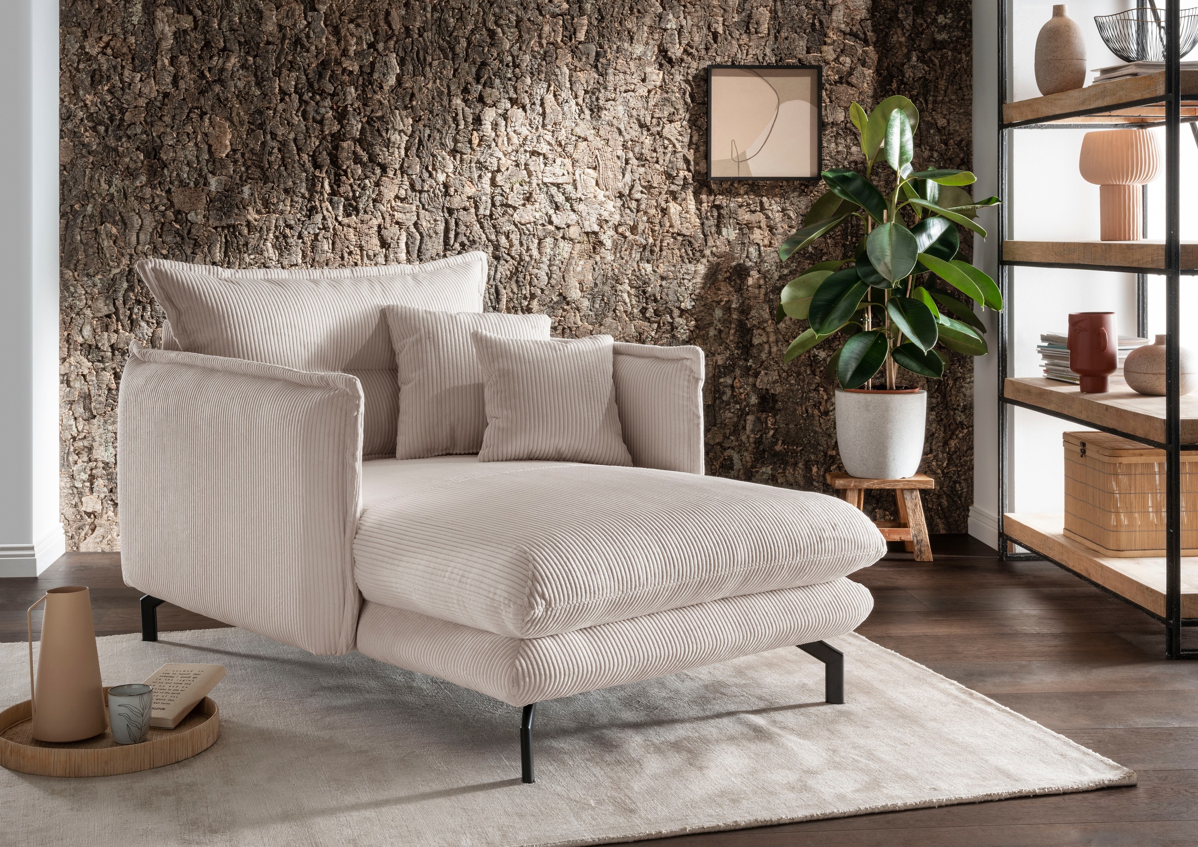 Home affaire Loveseat »LAVA« 1 Stk. tlg. günstig online kaufen